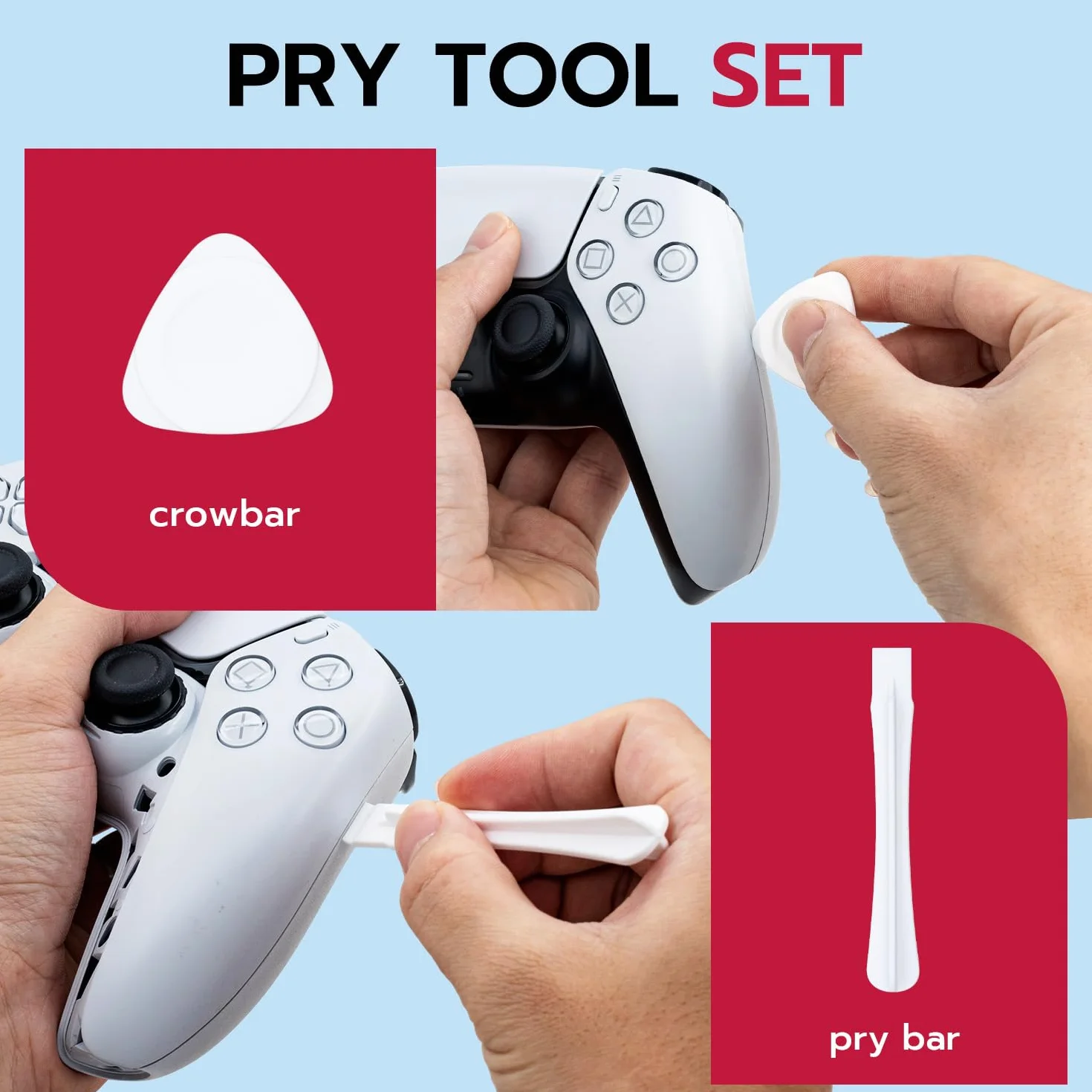 Tolesum Zestaw zamienny analogowego joysticka TMR Effect do kontrolera Dual Sense PS5 z narzędziami naprawczymi (wymagane spawanie) Bez dryftu – czarny