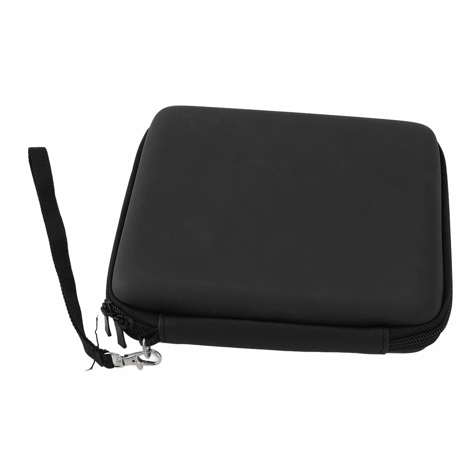 LiebeWH Walizka Transportowa 2DS Odporna na Wstrząsy Twarda Skorupa z 8 Uchwytami na Karty do Gier, Przenośna Torba konsolę do Gier Podróży, PU, ​​materiał EVA (BLACK)