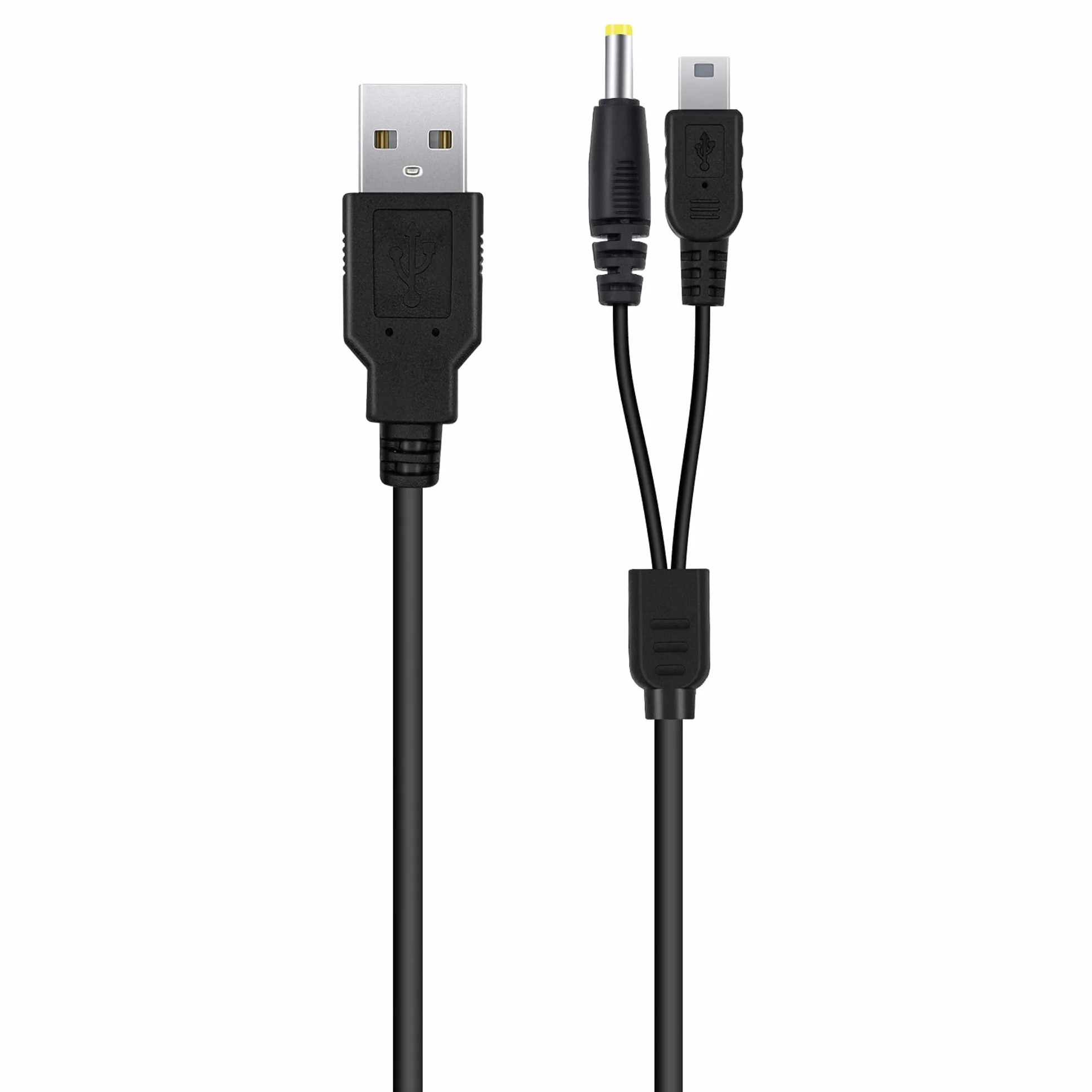 Mcbazel 2 w 1 PSP kabel do ładowania, 2 szt. kabel USB do ładowania kabel do ładowania PSP 3000/2000/1000/PS3