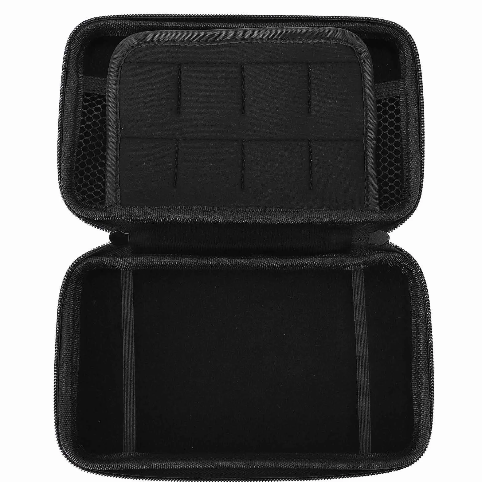 Fafeicy Konsole Gier, Obudowa Podróżna, Przenośne Kieszenie Wewnętrzne -game -game Chonsole Wsparcie Przycisk Wodoodporność dla Nowych 2DS XL (BLUE)