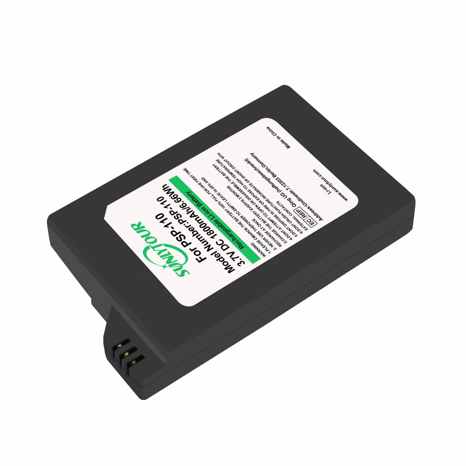 PSP-110 bateria PSP-110 PSP 110 wymienna bateria 1800mAh kompatybilna z przenośną konsolą Playstation PSP serii 1000