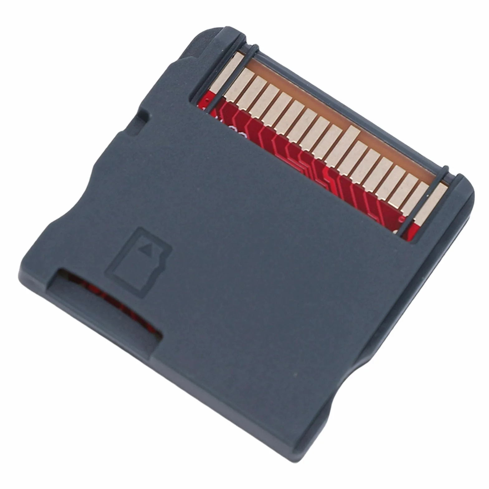 Annadue Karta Pamięci Gier Wideo NDS dla Systemu R4 Flashcart WOOD, Profesjonalne Konsole Adapter Kart do Gier dla NDS/MD/GB/GBC/ Famicom/PCE (WOODHK Czarny zestaw)