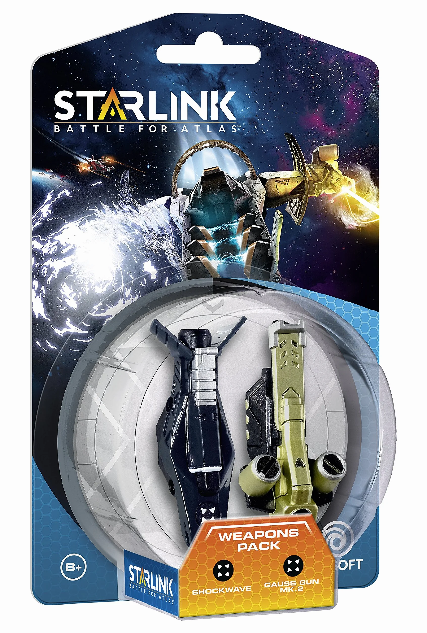 Starlink Battle For Atlas Weapons Pack Shockwave + Gauss (gry elektroniczne)