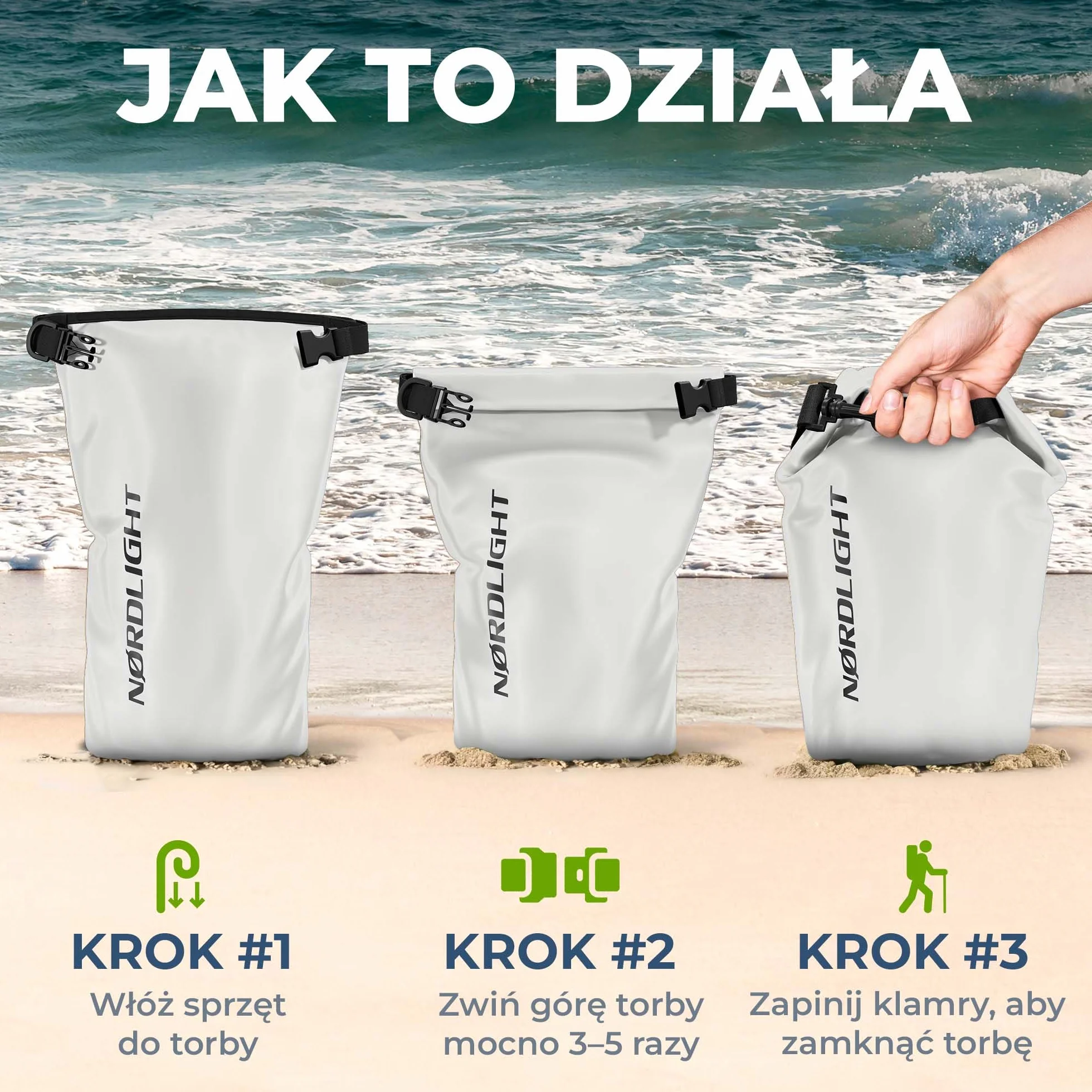 Nordlight Wodoodporna torba sucha Dry Bag