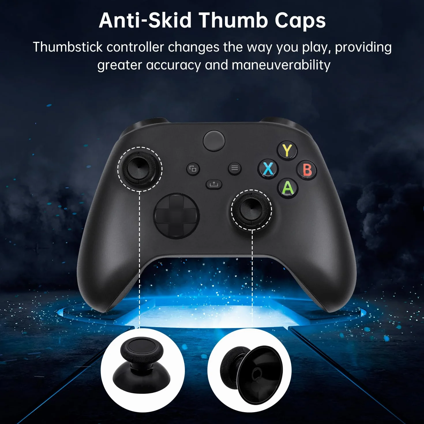 Mcbazel Analogowe uchwyty do konsoli Xbox Series X/S Joystick, analogowe uchwyty na konsolę Xbox One, Xbox One X/S, kontroler Xbox Elite