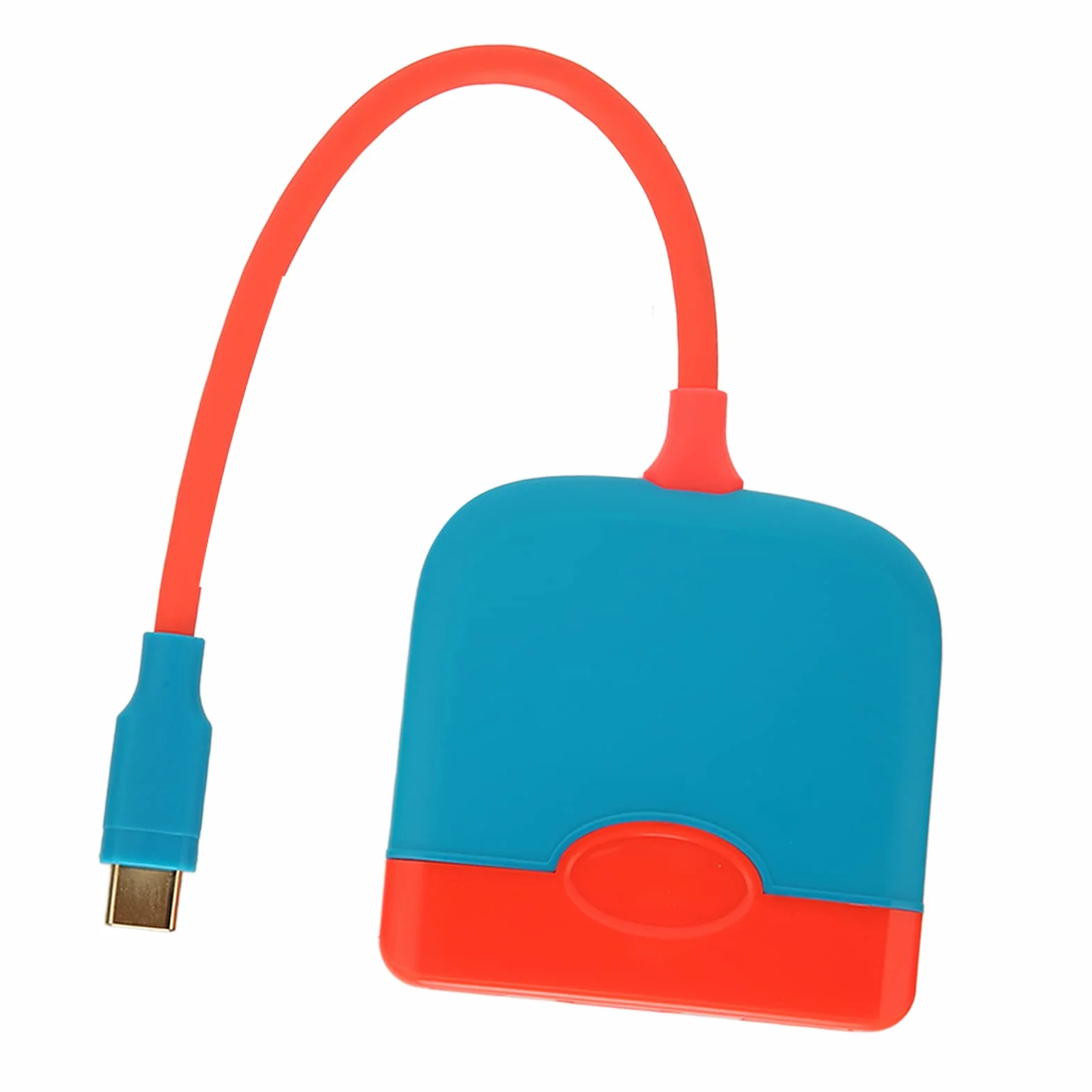 Przenośna Stacja Dokująca z Interfejsem Multimedialnym 4K HD do Przełącznika, Stacja Dokująca 3 w 1 USB3.0 PD z Szybkim ładowaniem, Lekka dla Graczy i Entuzjastów Filmów