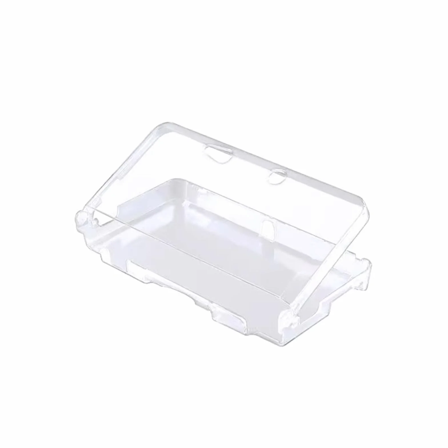 Przezroczysty zestaw z twardą skorupą do 3DS przezroczysta obudowa etui obudowa do przechowywania gier