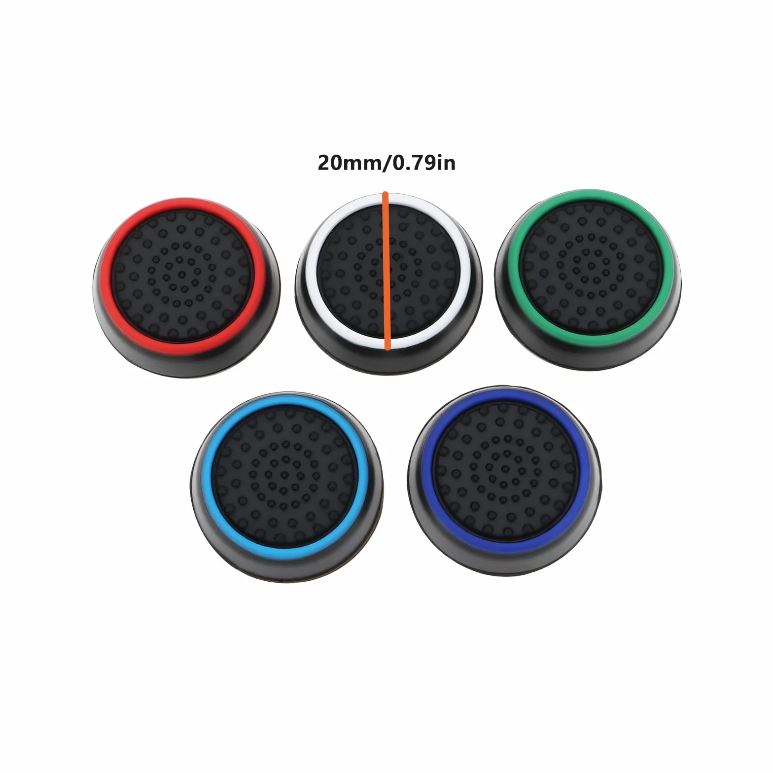 Silikonowe etui na kciuk joystick przenośnej konsoli do gier, kompatybilne z Nintendo Switch 2, 10 szt