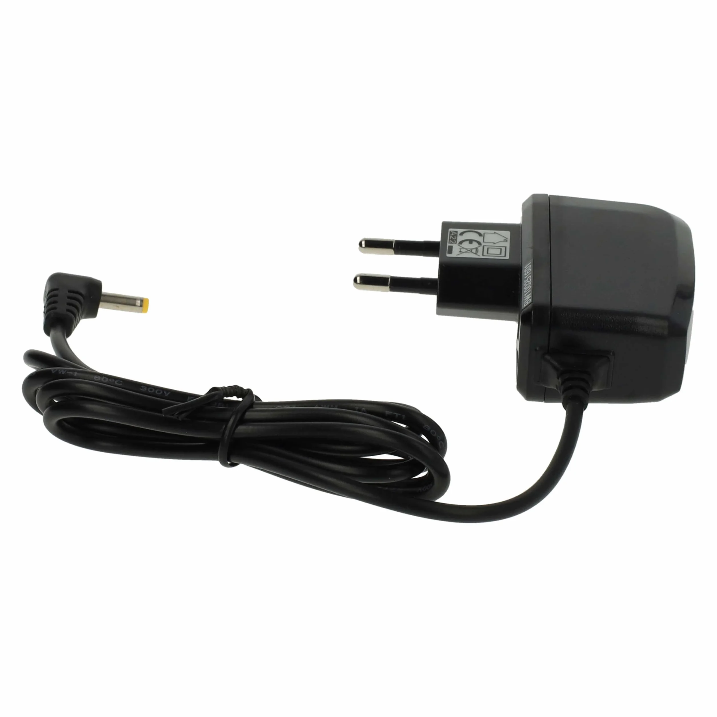vhbw Kabel do ładowania kompatybilny z Sony PlayStation Portable PSP Steet, Small & Lite, Brite, zastępuje Sony PSP-100 - zasilacz ładowarki (220 V)