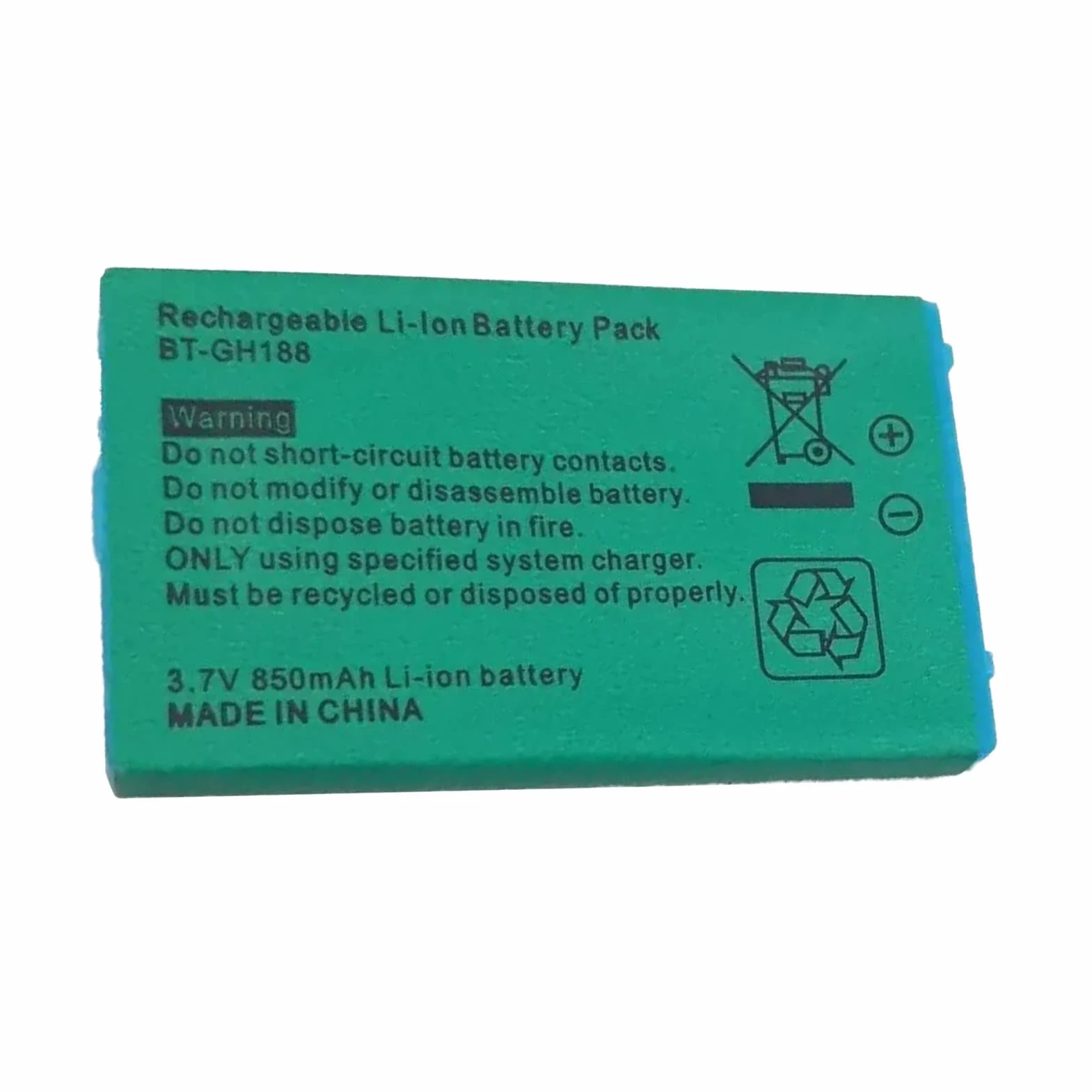 Wymiana Baterii 850 MAh GBA na Konsole do Gier, Bezpieczna i Niezawodna, ze śrubokrętem, Kompatybilna z GBA SP