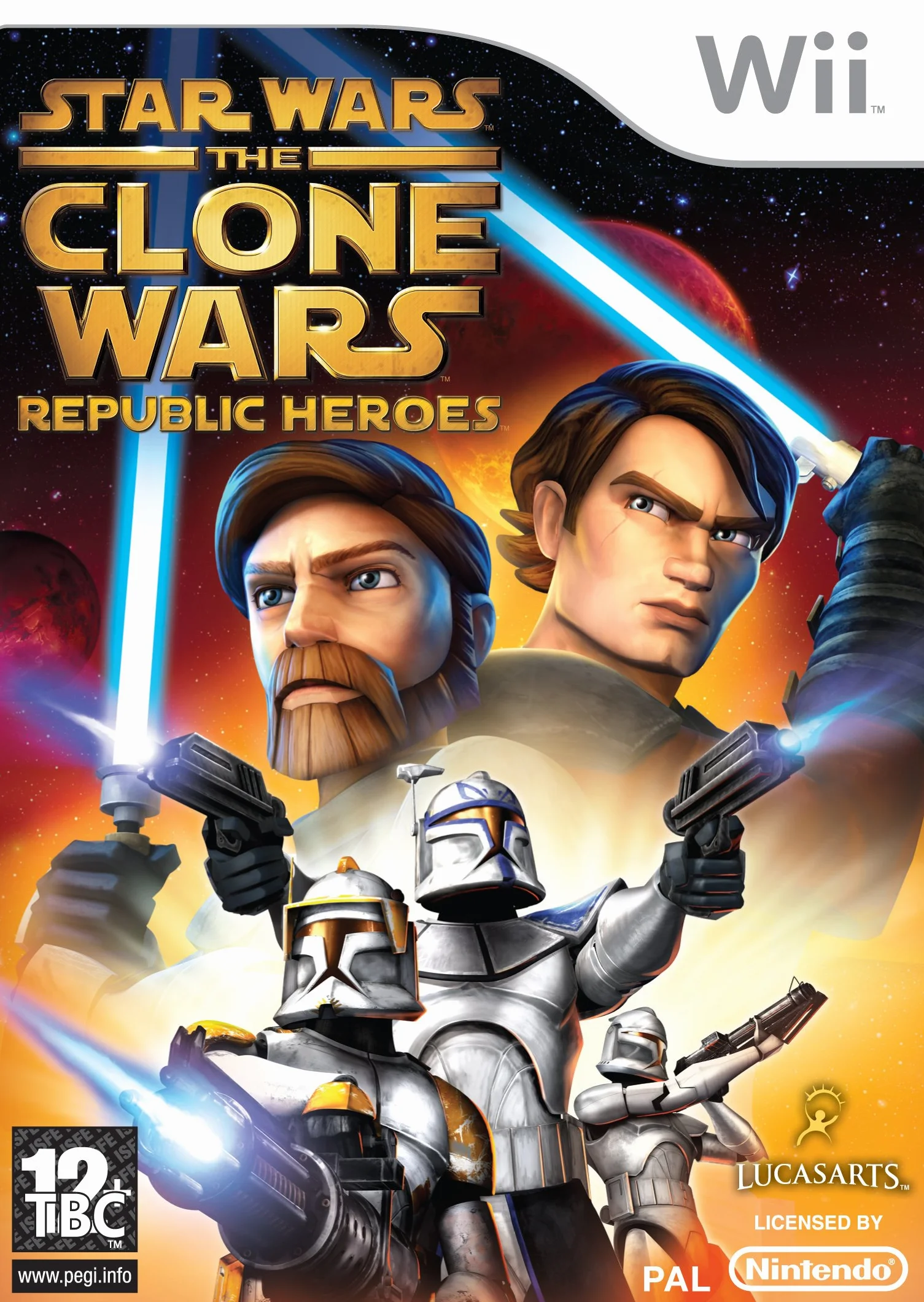Star Wars The Clone Wars Republic Heroes Game Wii