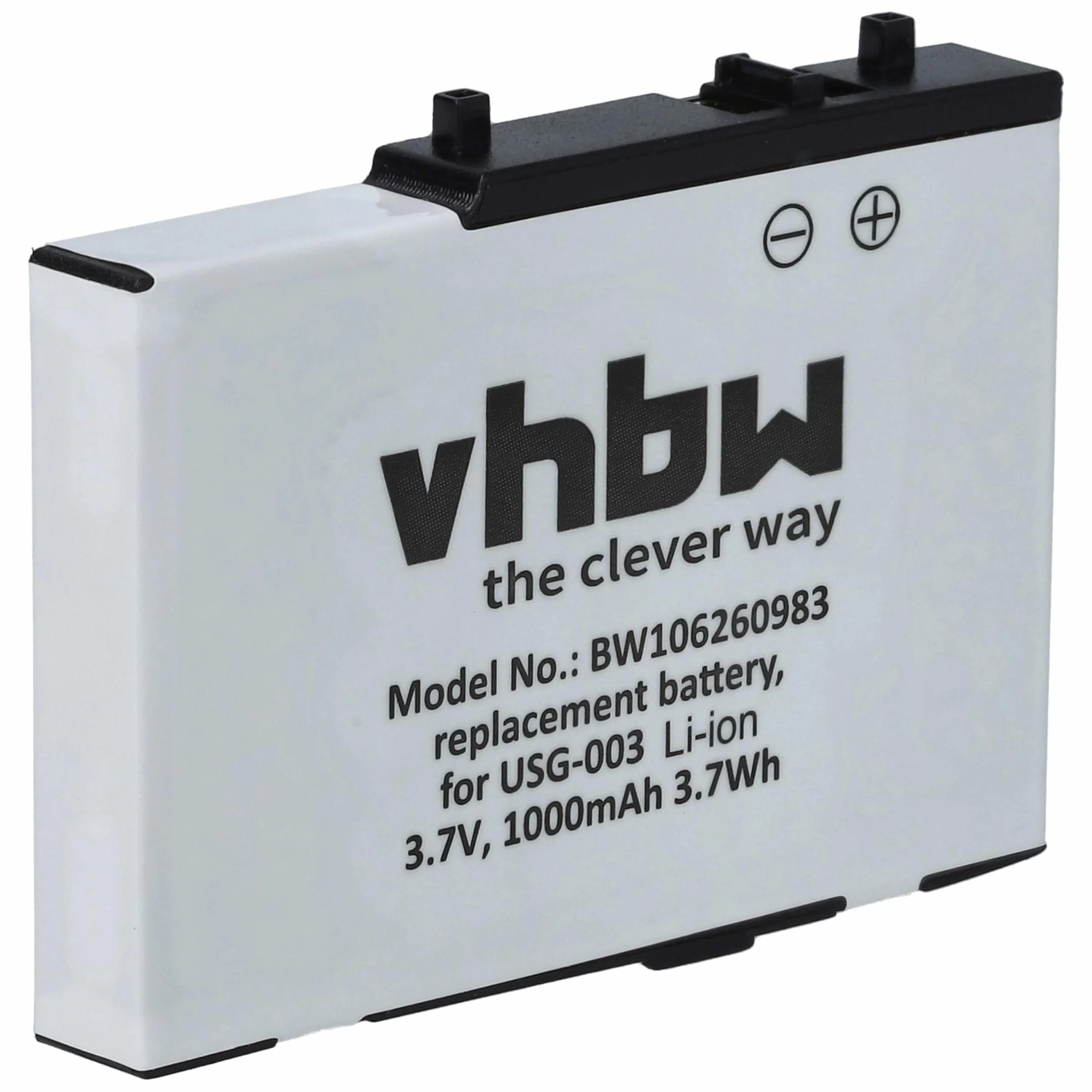 vhbw Bateria kompatybilna z konsolą do gier Nintendo DS Lite (900 mAh, 3,7 V, litowo-jonowa)