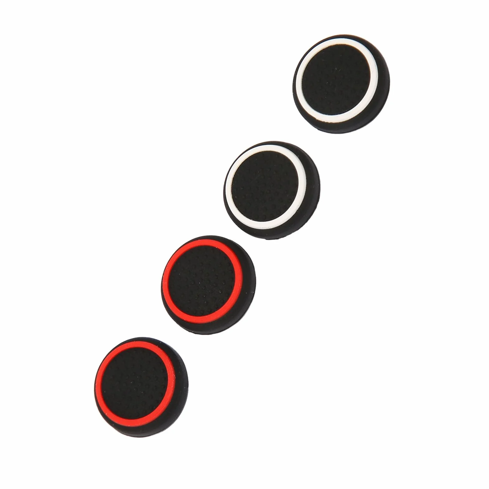 4 szt. Miękkie Silikonowe Nakładki na Kciuki, Zapobiegające Poślizgowi Wymiana Joysticka Nakładka na Kciuk do Konsol Steam, ROG