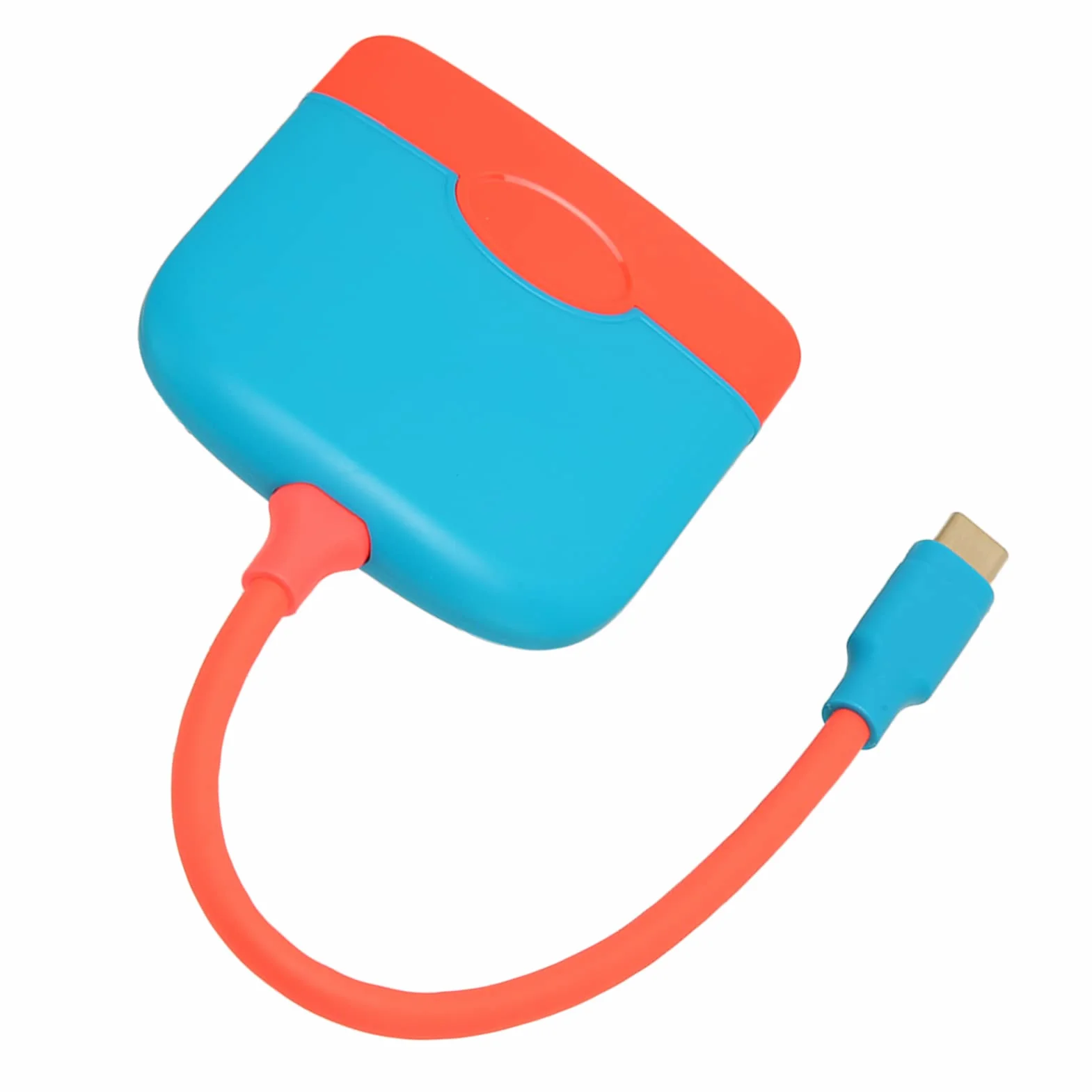 Przenośna Stacja Dokująca z Interfejsem Multimedialnym 4K HD do Przełącznika, Stacja Dokująca 3 w 1 USB3.0 PD z Szybkim ładowaniem, Lekka dla Graczy i Entuzjastów Filmów