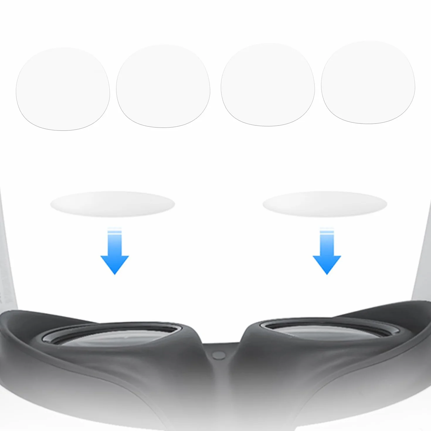 2 Sztuki Wymiennych Pasków na Nadgarstek do Oculus Quest3, Regulowane Smycze Kontrolerów z Odporną na Zarysowania Osłoną Obiektywu Łatwe w Montażu Akcesoria VR do Oculus 3