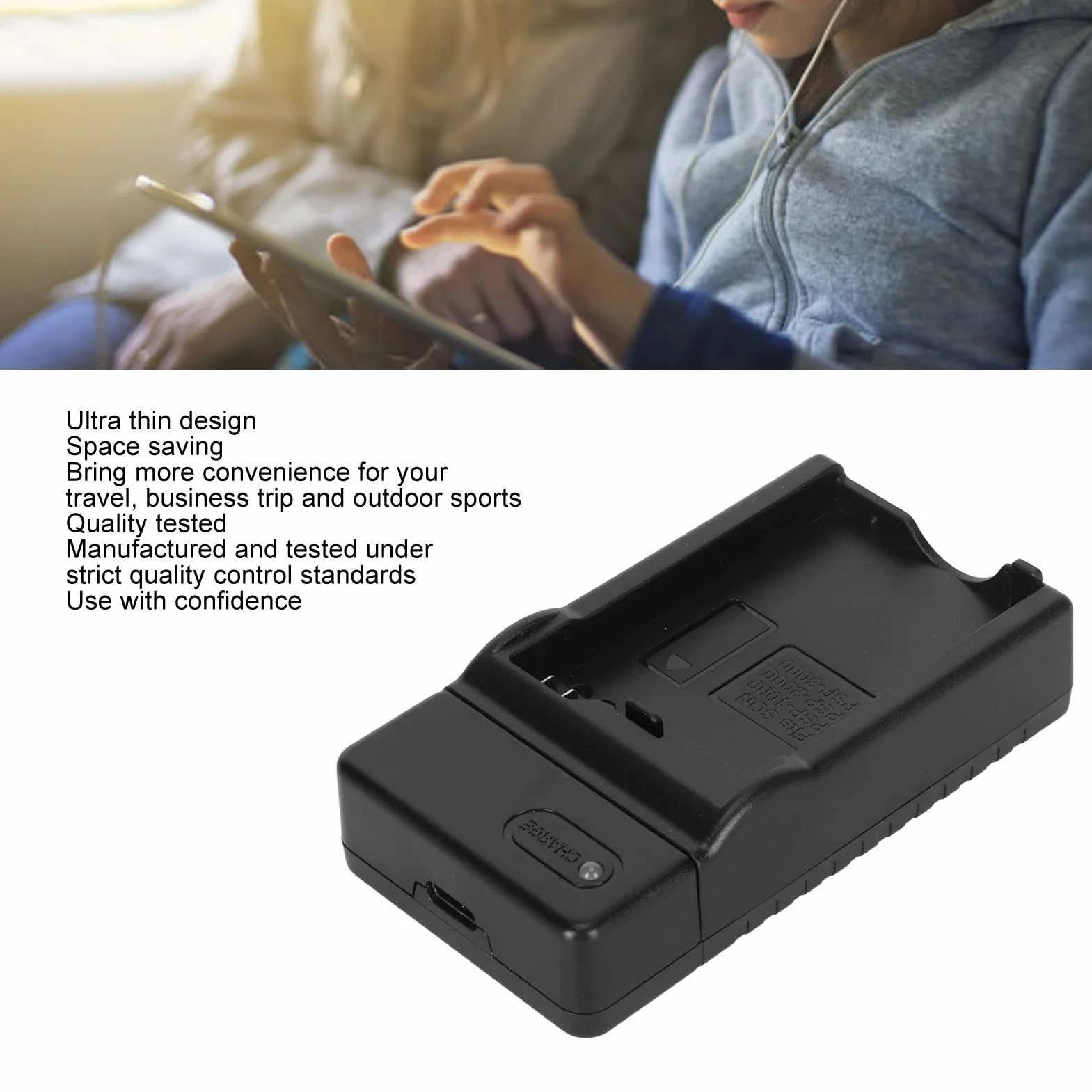 Ładowarka Baterii Konsoli Gry 1000 2000 3000 ze stacją ładowania USB | Profesjonalny Projekt i Szczupły Przenośne do Podróży