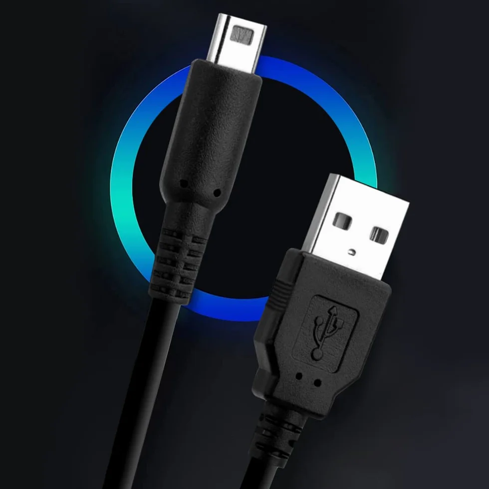 OSTENT Kabel zasilający ładowarki danych USB do konsoli do gier Nintendo DSi NDSi