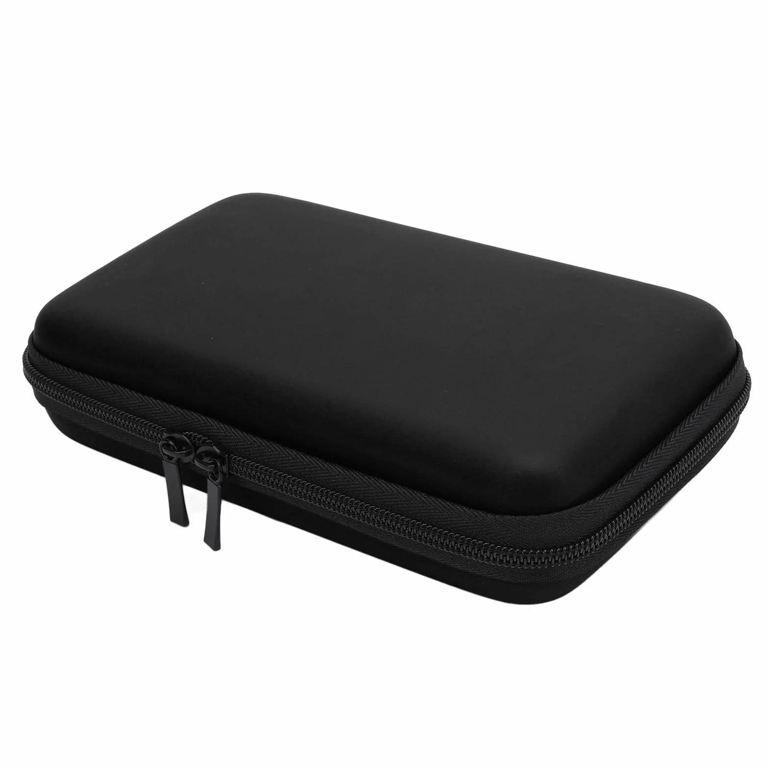 Acouto Etui transportowe do nowego 2DS XL 2DS LL dla nowego 3DS 3DS z 8 gniazdami twarda obudowa podróżna etui na akcesoria do konsoli jest to 68 x 39 x 16 cali, czarne, swobodny