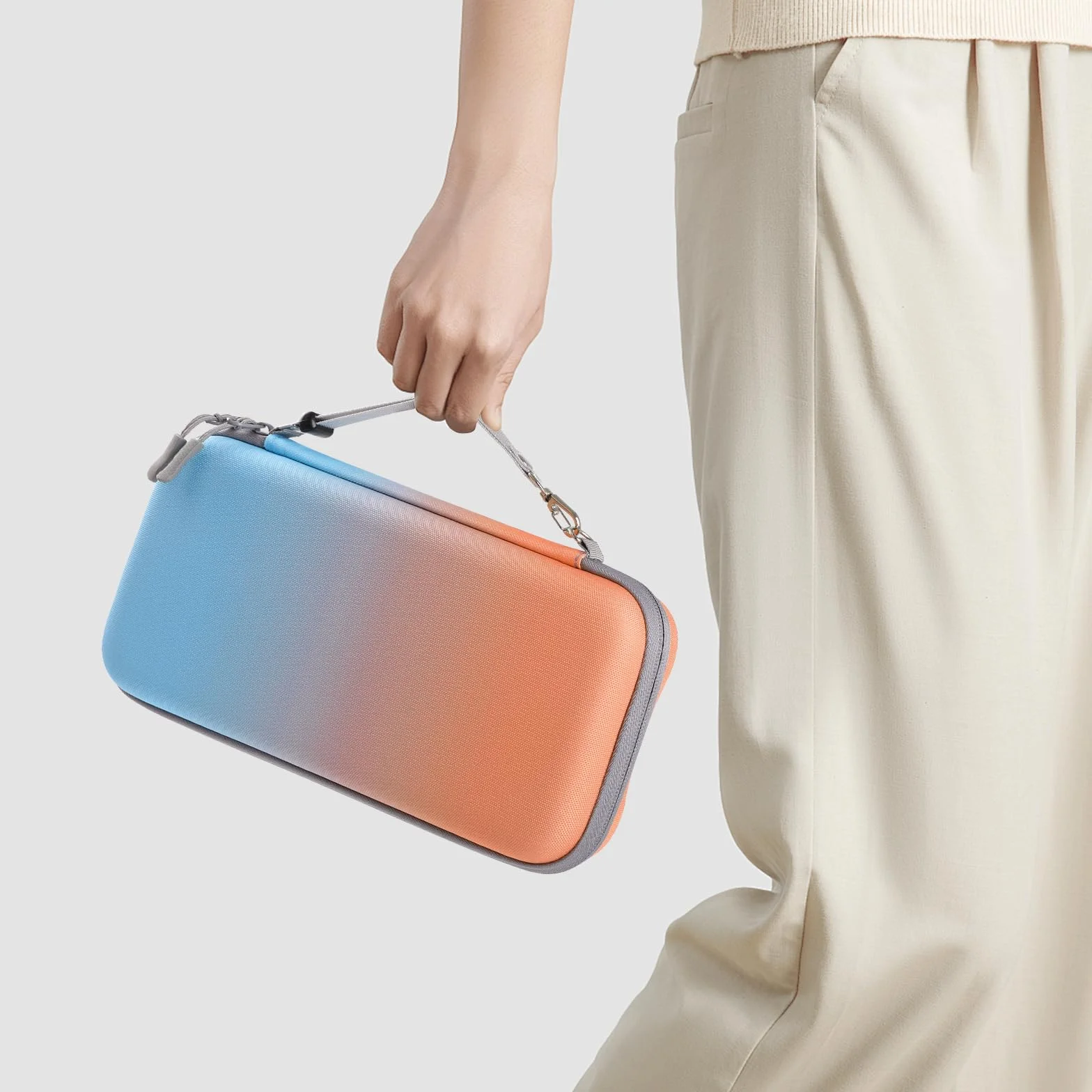 WD&CD Etui do przenoszenia kompatybilne z Nintendo Switch 2 2025, twarda obudowa przenośna z kieszeniami do przechowywania akcesoriów i gier, przenośna torba ochronna kompatybilna z Switch 2