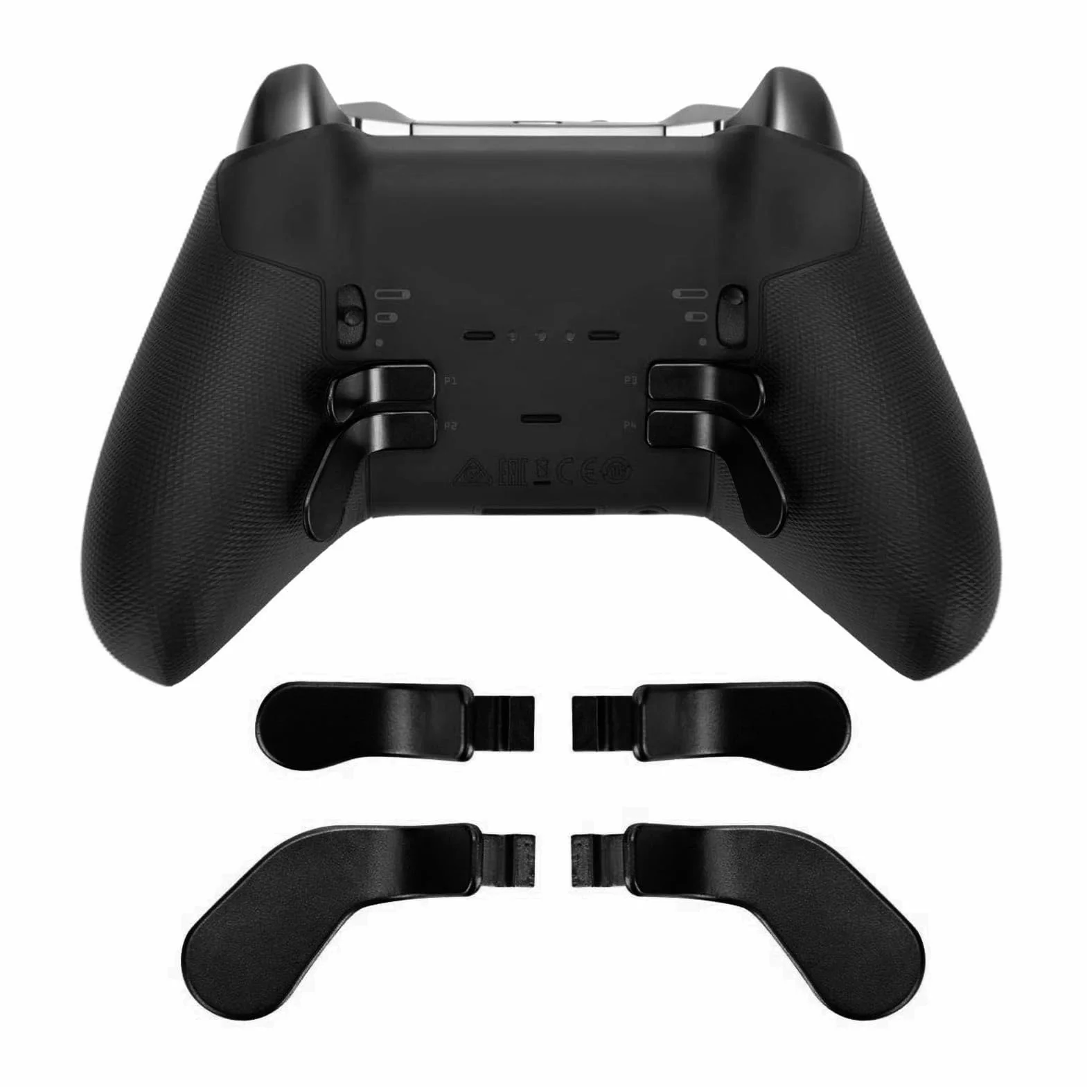 do metalowych części zamiennych kontrolera One Controller Series 2 Model 1797, w tym 4 szt. palet sterownika wyzwalającego ze stali nierdzewnej (czarny)