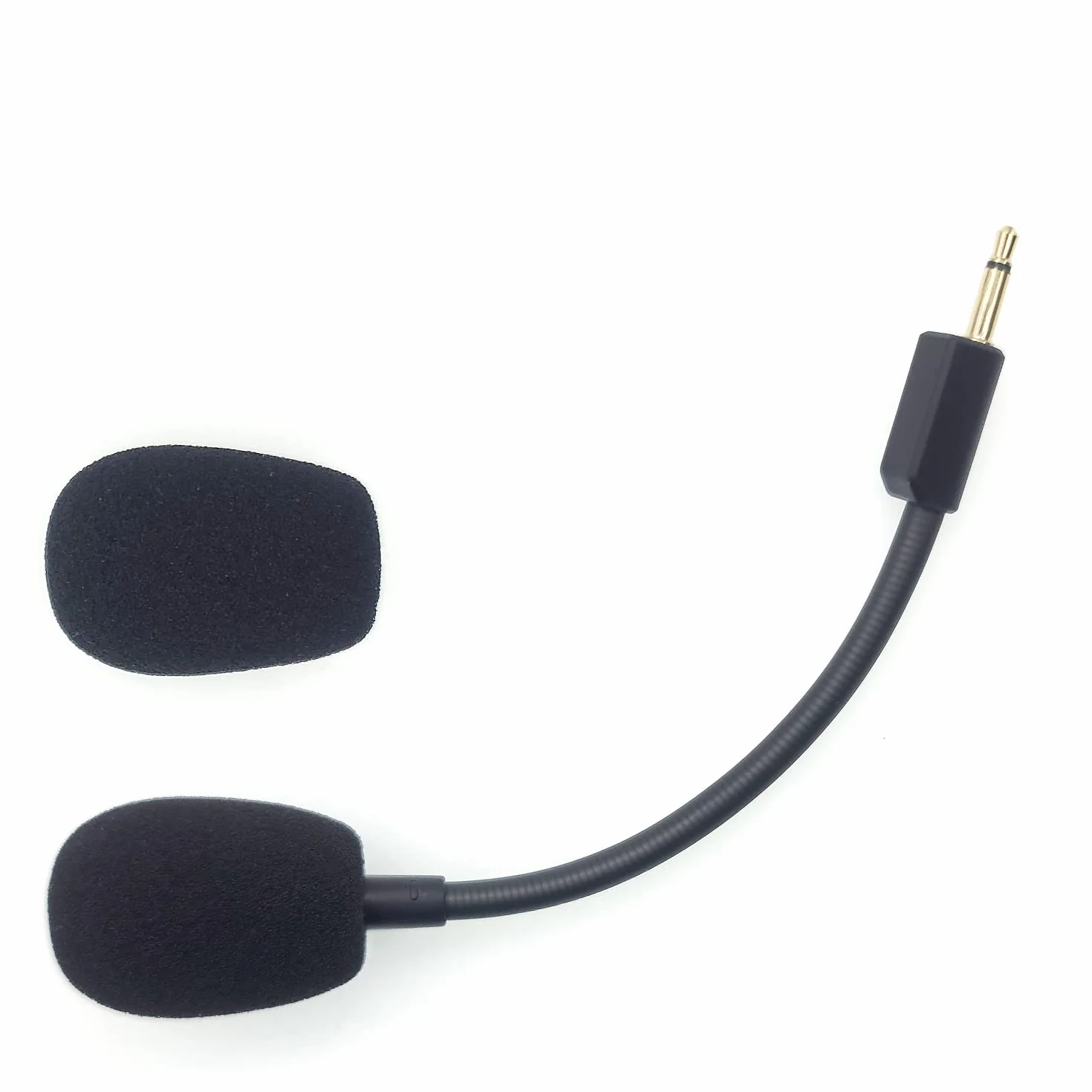 Zamiennik mikrofonu pasuje do bezprzewodowych zestawów słuchawkowych do gier Razer BlackShark V2, V2 Special Edition, redukcja szumów 3,5 mm Jack Boom BlackShark zestaw mikrofonów do gier PC z 2 szt.
