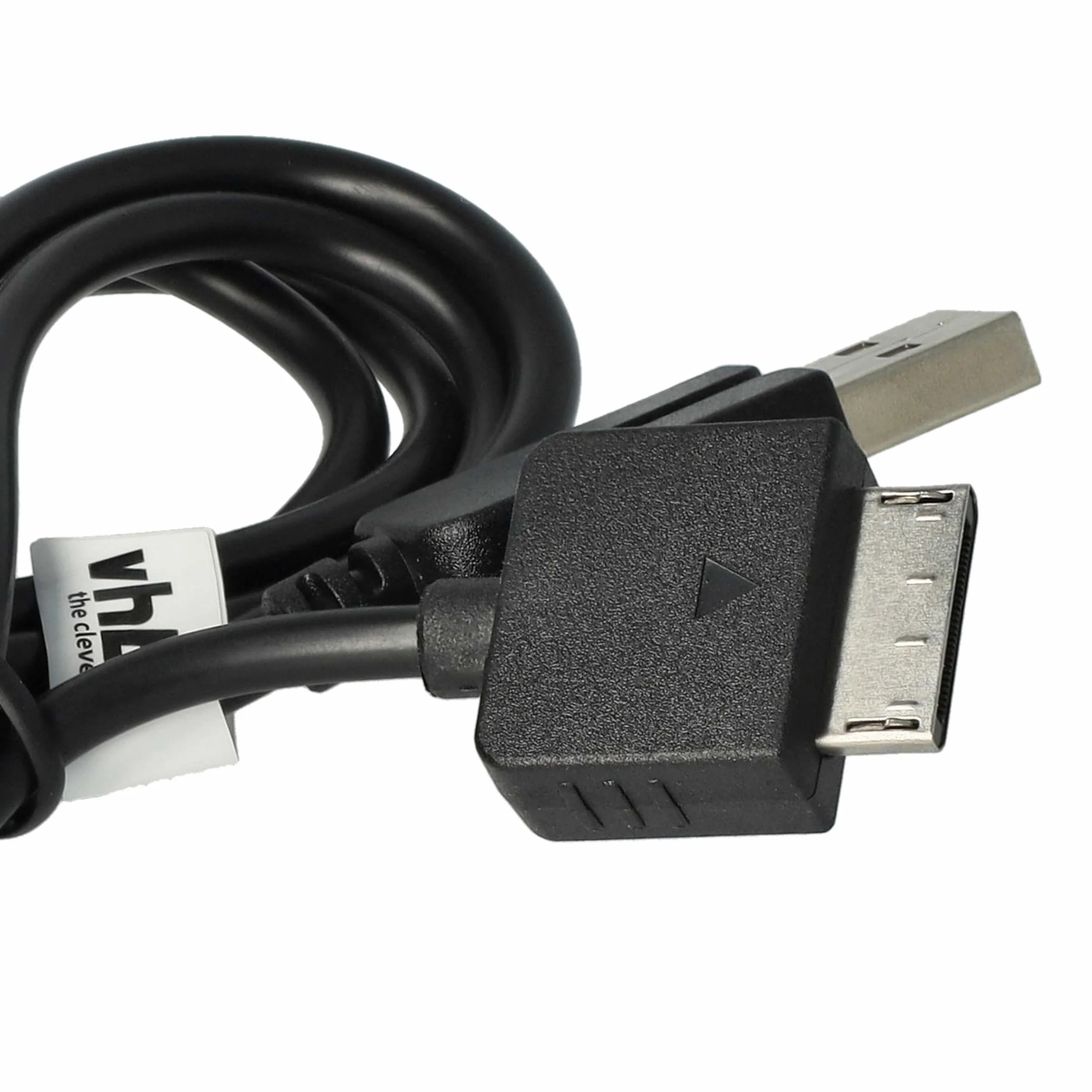 vhbw Kabel USB kompatybilny z Sony Playstation Portable Go PSP-N1003, PSP-N1004 - kabel do transmisji danych 2 w 1 / ładowanie o długości 1,2 m
