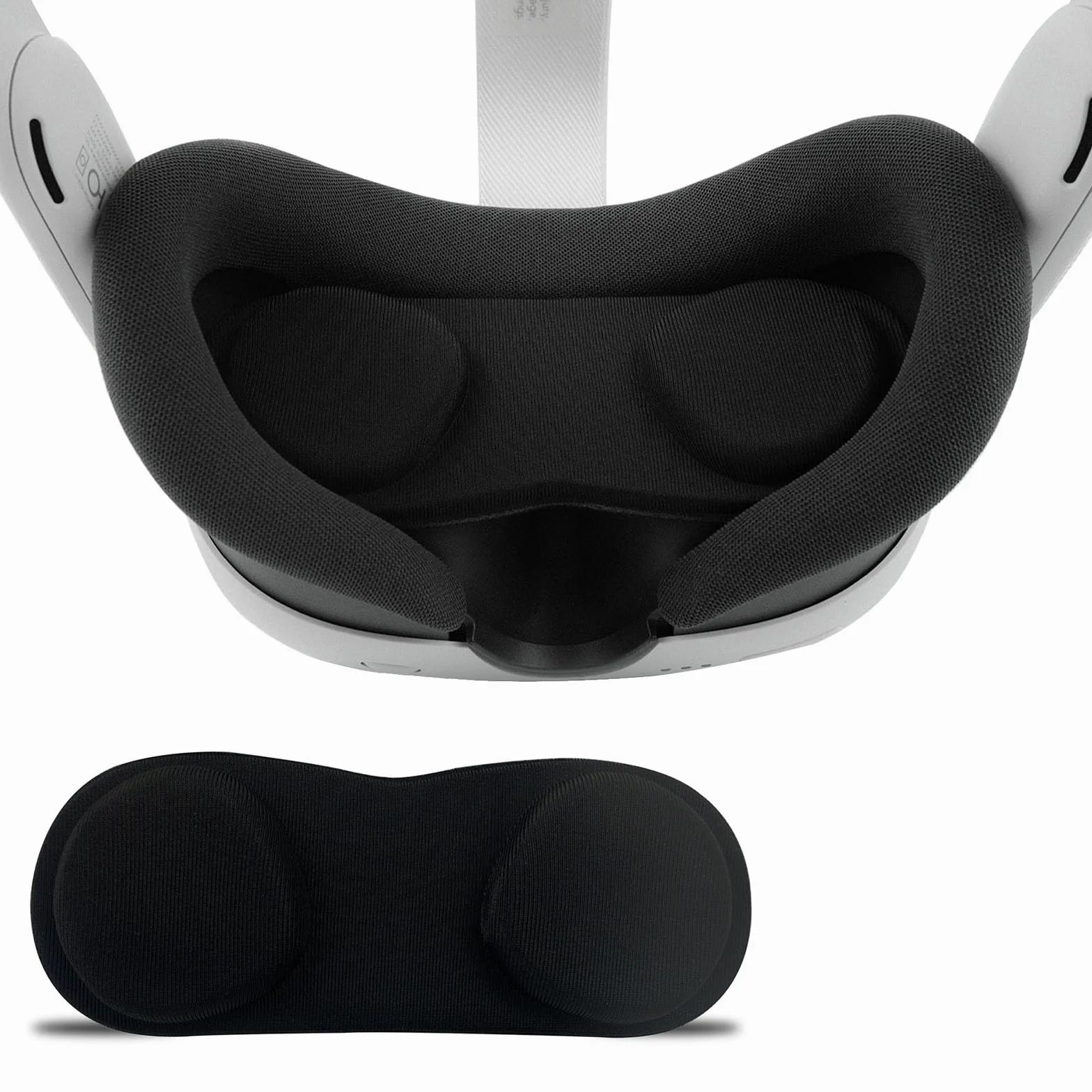 Osłona obiektywu VR do zestawu słuchawkowego Meta Quest 3 VR, pyłoszczelna i odporna na zarysowania osłona ochronna na poduszkę akcesoria