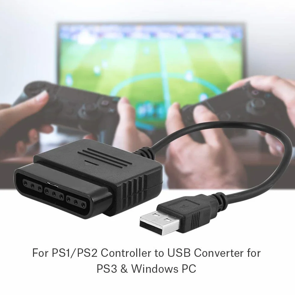 Dla Controller Adapter Controller to USB Gamepad Converter P2 do P3 Adapter Cable USB Konwertuj kontroler/na konsolę lub komputer PC na i PC