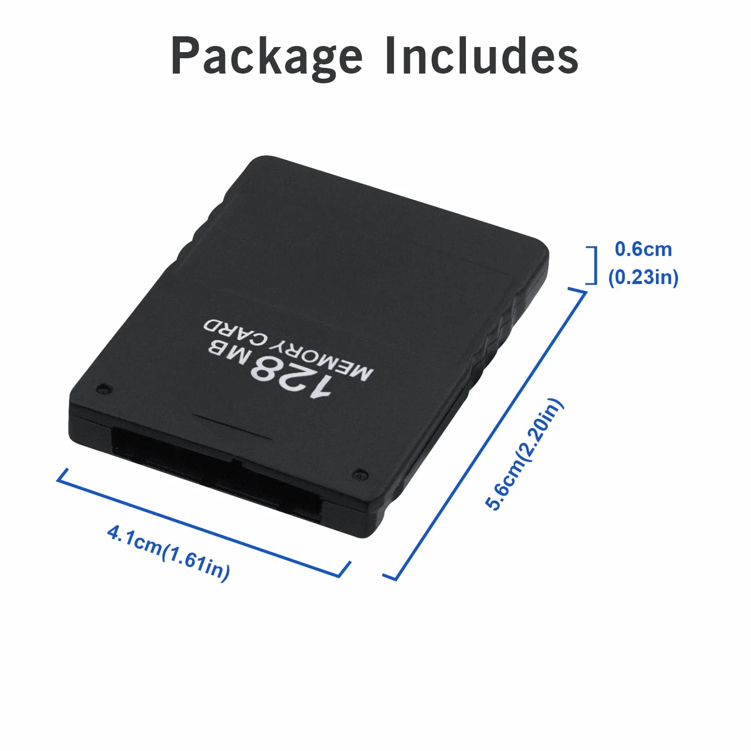 Mcbazel Tarjeta de memoria para juegos de 128 MB para la consola PS2/ PS2 Slim