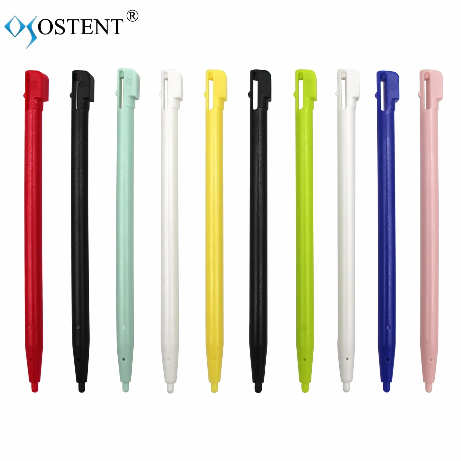 OSTENT Długopis Color Touch kompatybilny z Nintendo DSi NDSi Zestaw 10 szt
