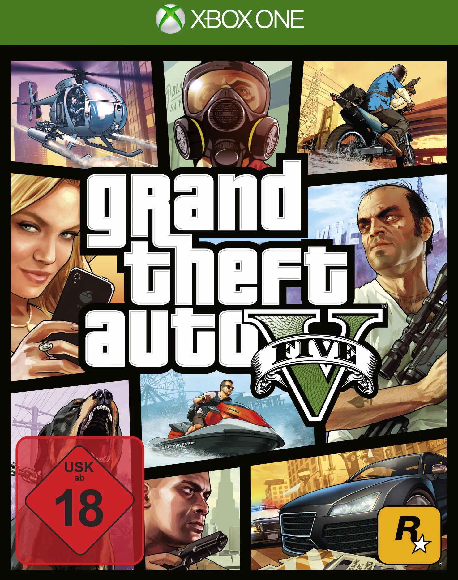Grand Theft Auto V - Standard Edition [Xbox One] – wersja niemiecka
