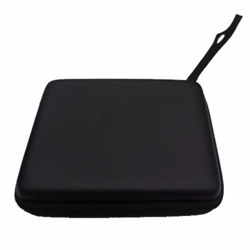 TECHGEAR etui kompatybilne z Nintendo 2DS - twarda ochronna osłona do przenoszenia i przechowywania pasuje do 2DS gier i akcesoriów [CZARNY]