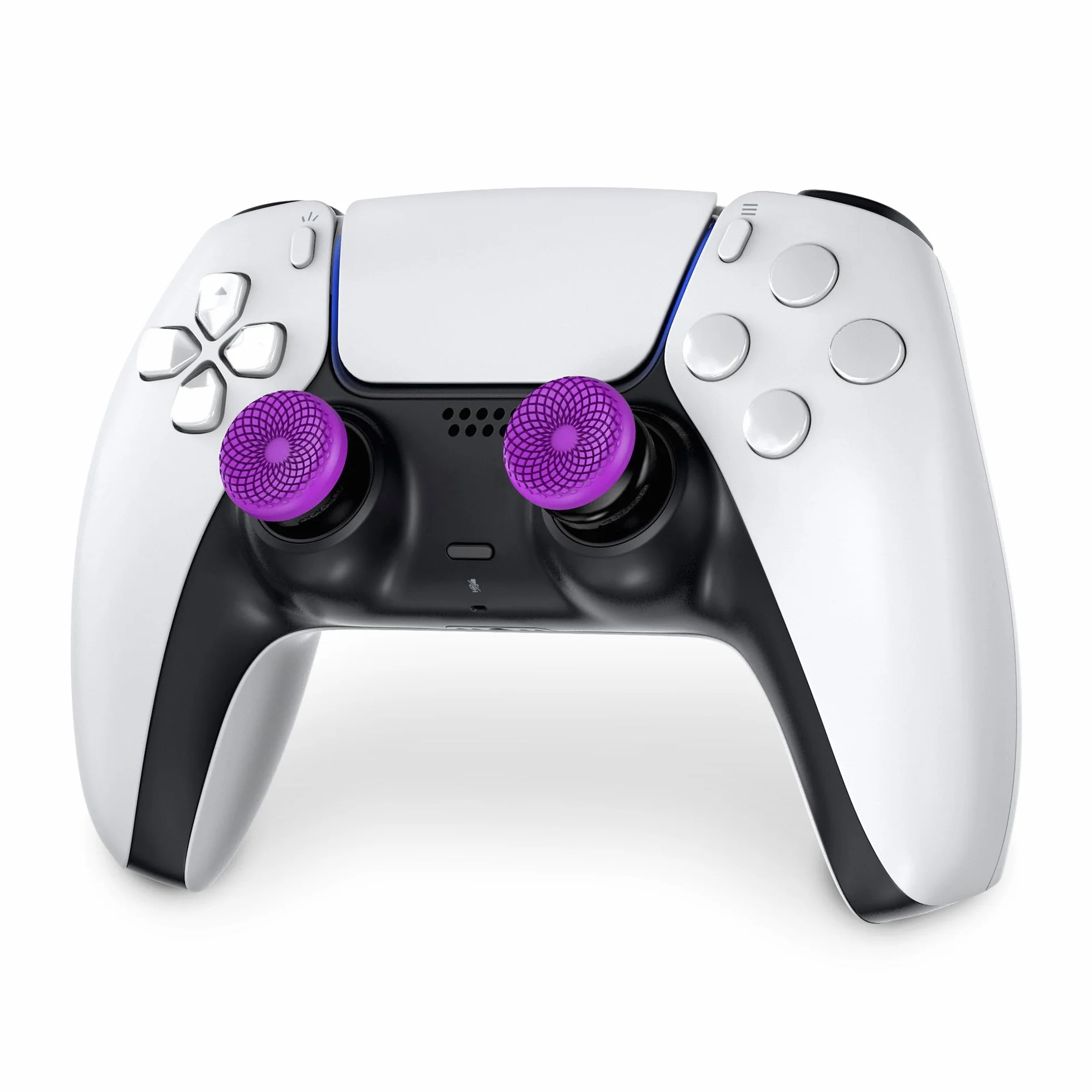 KontrolFreek FPS Freek Frenzy do Playstation 5, PS5 i Playstation 4, kontroler PS4, wydajne kciuki, 1 wysoki stan, 1 średni stan, fioletowy/czarny