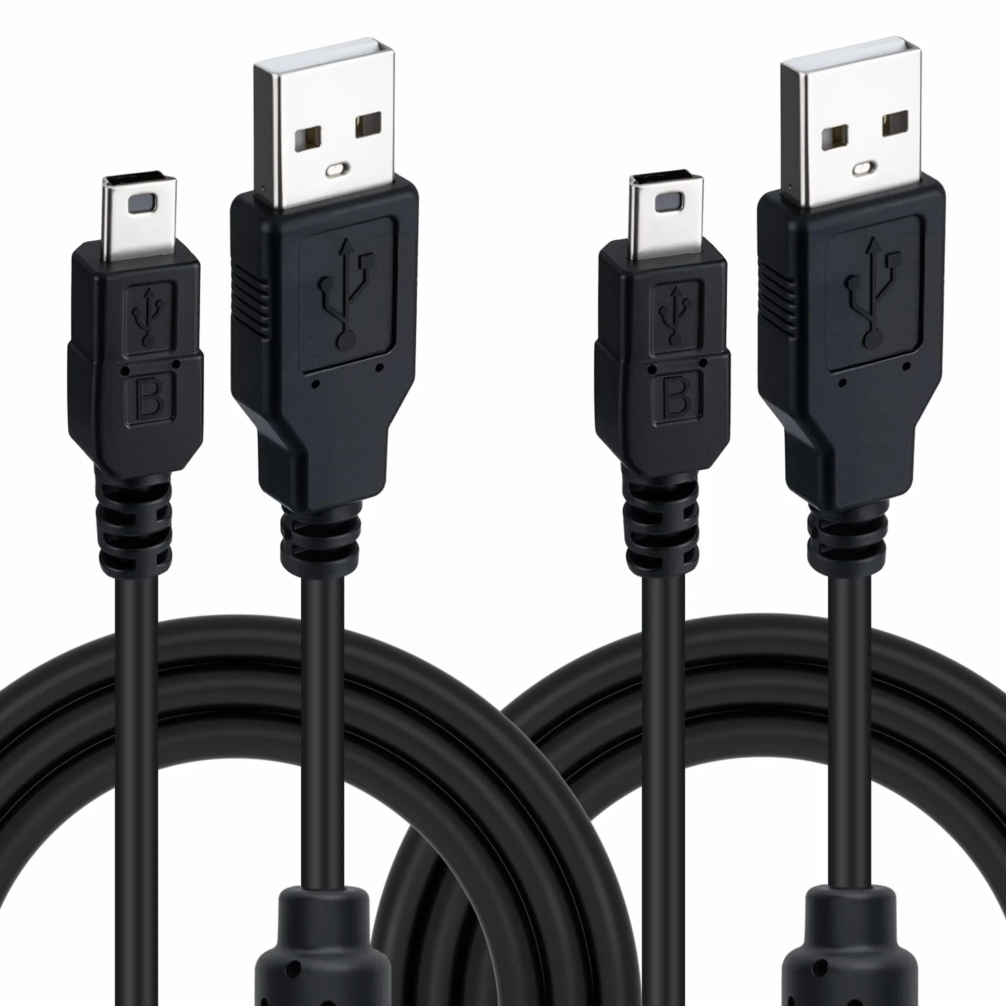 Mcbazel PS3 kabel do ładowania 2 szt. 3M PS3 kontroler kabel do ładowania mini USB do Sony PS3 / PS3 Slim/Dualshock 3 Controller