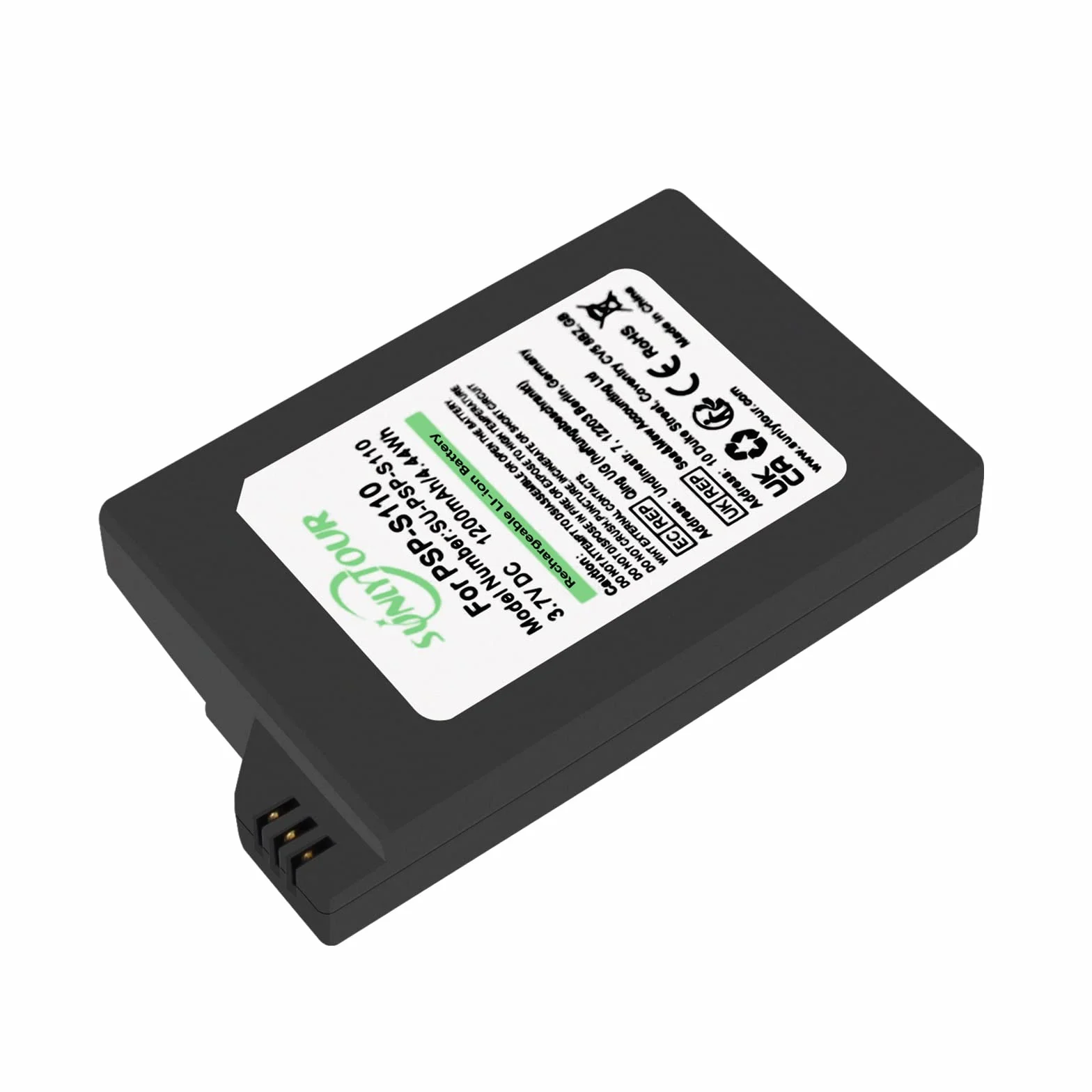 PSP-S110 bateria, 1200 mAH PSP-S110 PSP S110 bateria do Playstation PSP2000 2001 2002 2003 2004 2005 2006 2008 3000 3001 3002 3003 3004 3005 3006 3008
