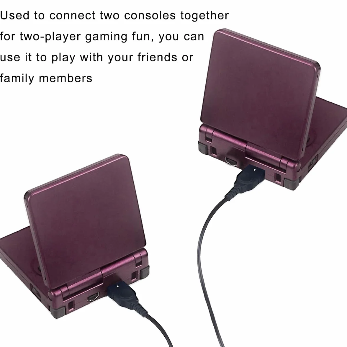 Xiatiaosann Kabel do ładowania USB GBA SP, do GBA Link Connect, do ładowania zasilania NDS, konsoli DS (NDS), do Game-boy Advance SP (1,2 m)