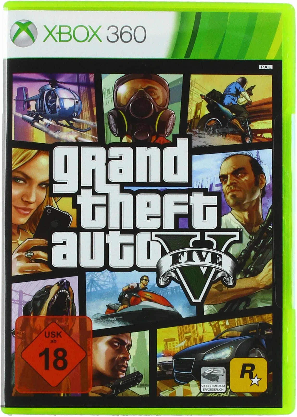 Grand Theft Auto V - Standard Edition [Xbox 360] – wersja niemiecka