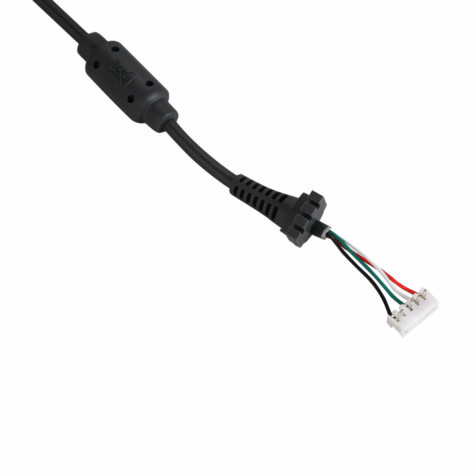 Kabel do Gamepada dla Konsoli 360: Trwały Zamienny Przewód USB z Adapterem Zrywalnym (Czarny)