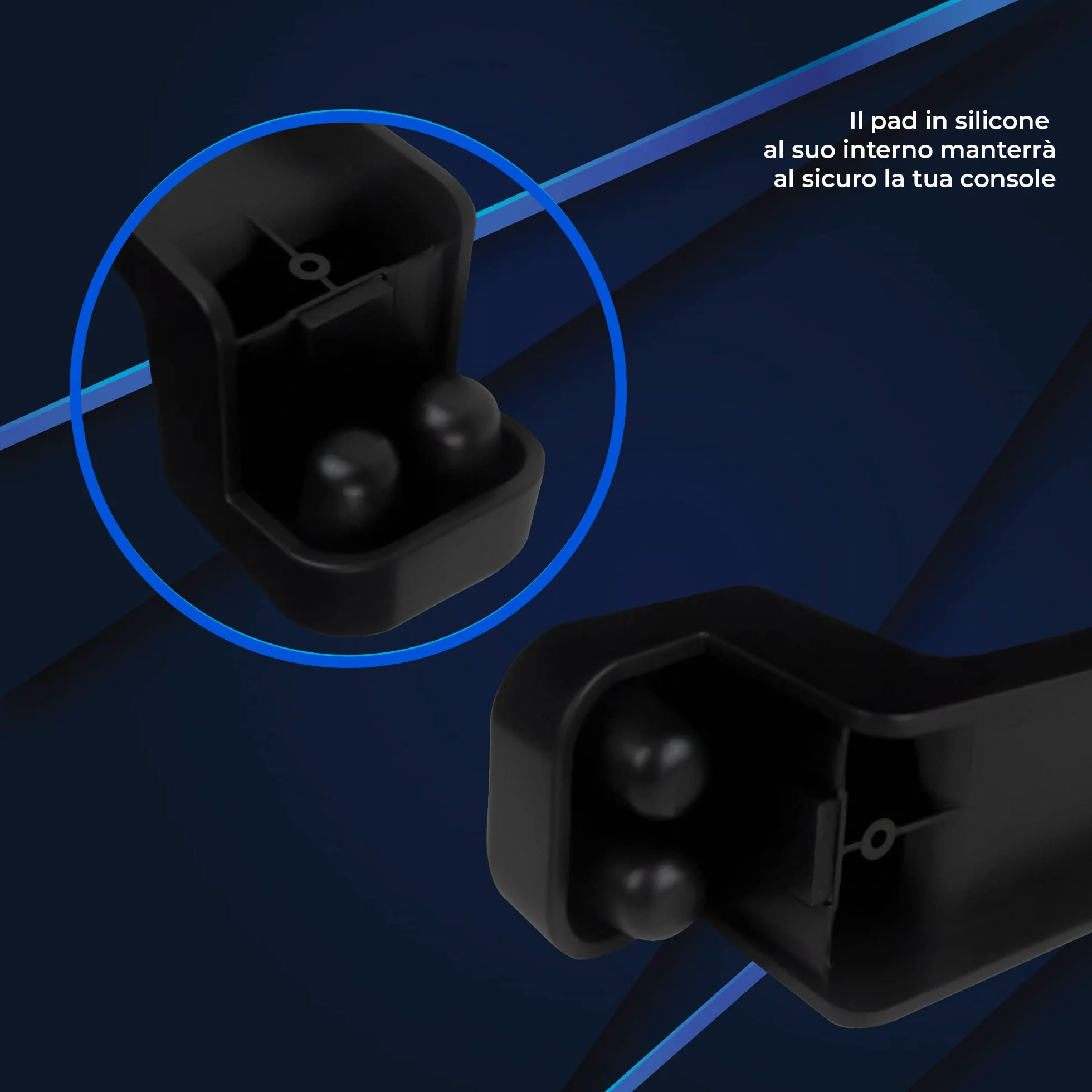 DR1TECH GameHookX+ Uchwyt Słuchawkowy do gier XBOX Series X - DESIGN SAVE YOUR SPACE Stojak Odporny na zadrapania Ultra Odporny - Akcesoria do XBOX