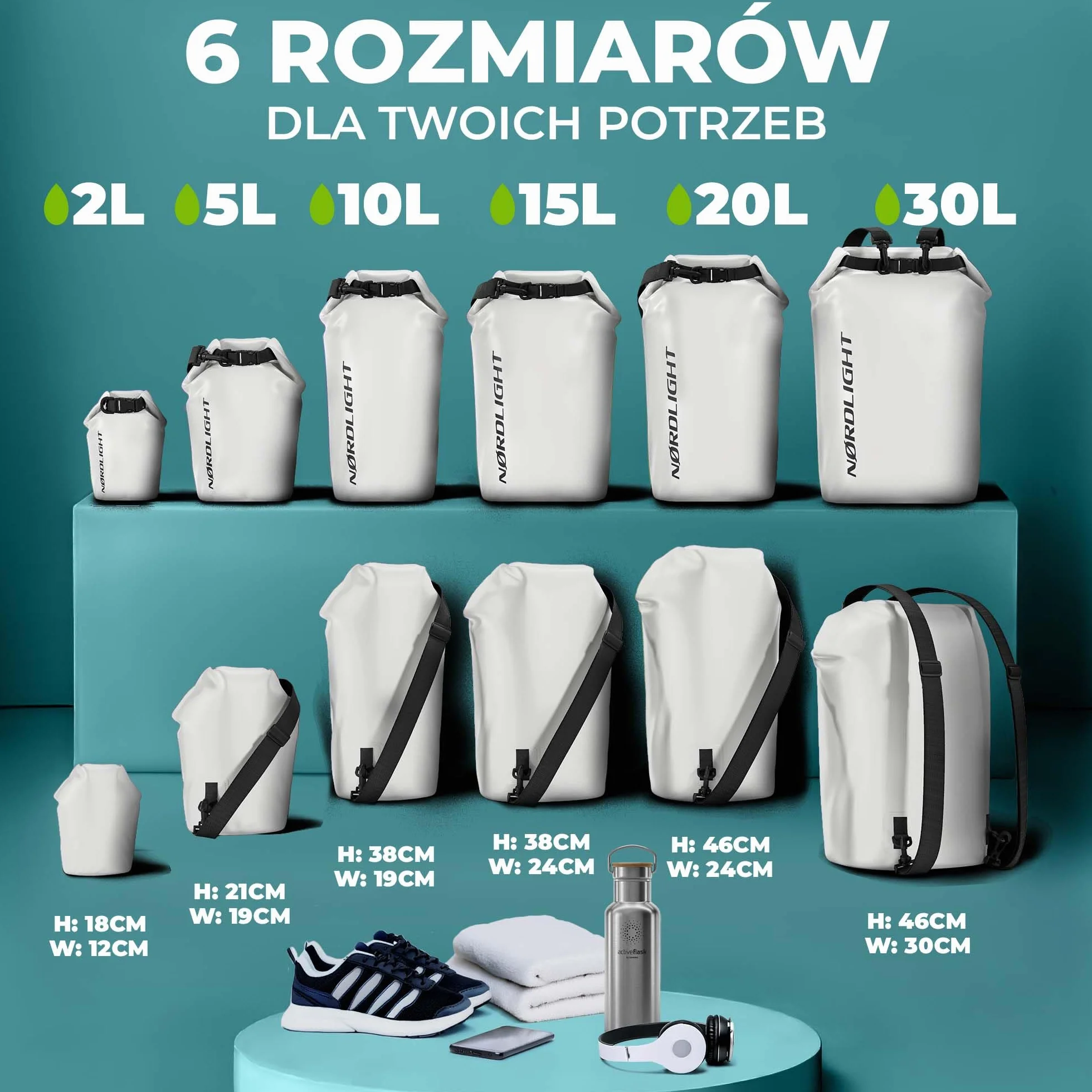 Nordlight Wodoodporna torba sucha Dry Bag