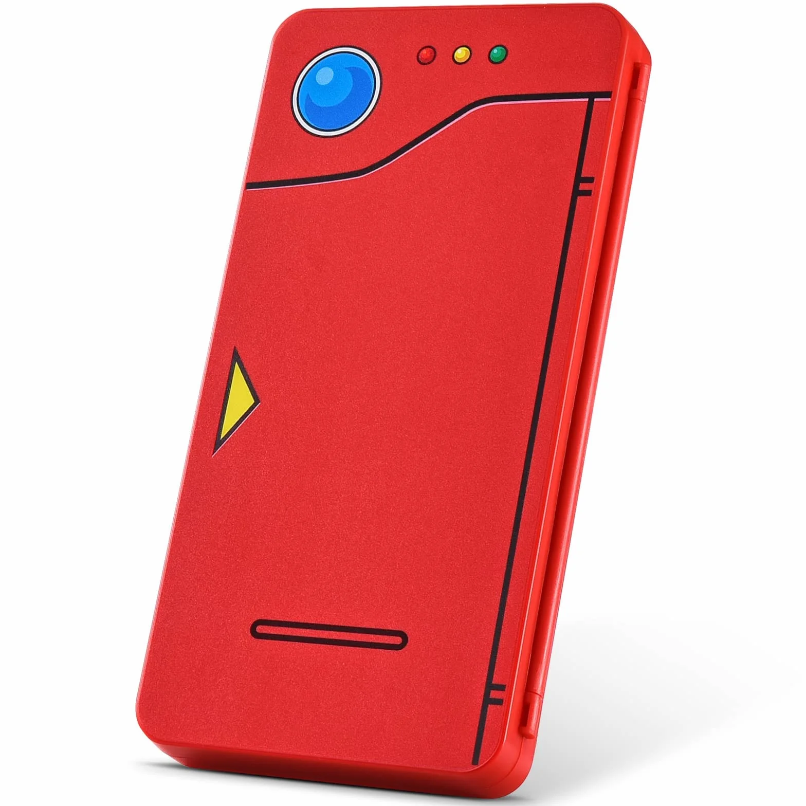 PALPOW Switch Game Holder - 24 Card Slots, Compatible with Nintendo Switch Games & Micro SD Cards - Red
