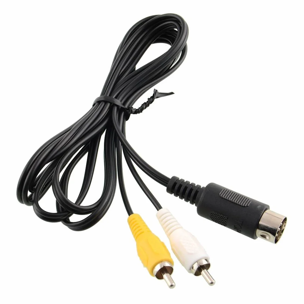 Przewód AV RCA Audio Video kompatybilny do Genesis 1, Mega Drive, Master System