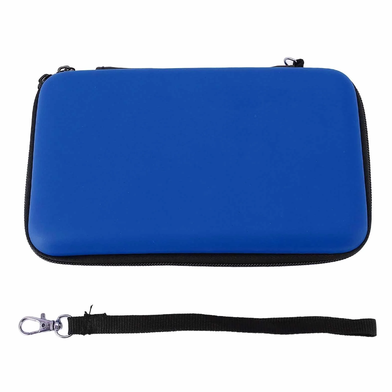 Fafeicy Konsole Gier, Obudowa Podróżna, Przenośne Kieszenie Wewnętrzne -game -game Chonsole Wsparcie Przycisk Wodoodporność dla Nowych 2DS XL (BLUE)