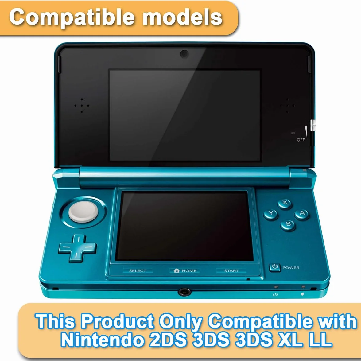 Analogowy moduł przycisku Joystick 3D z wymianą nakładki na kciuk do Nintendo 2DS 3DS 3DS XL 3DS LL (nie dla nowego 3D