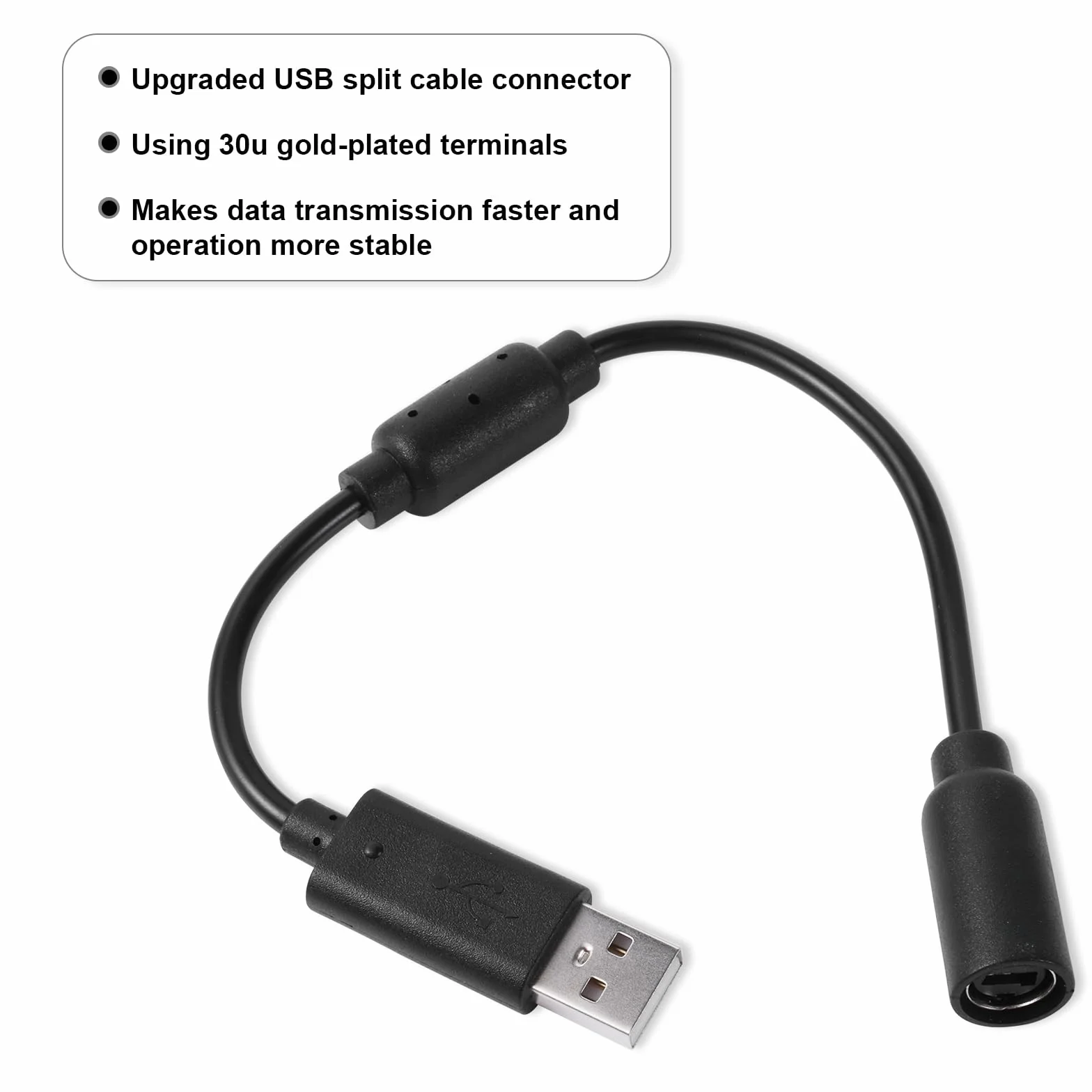 3szt Kabel USB Breakaway, Zamiennik Kabla USB Breakaway do Logitech G920 G923 G27 G29 Driving Force i Thrustmaster Ferrari 458 Spider Sznur do Kierownicy Wyścigowej