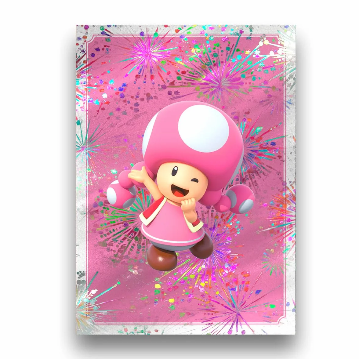 Panini Super Mario Playtime Sticker Collection Album na Naklejki, Papier, Wielokolorowy, 176 Sztuk