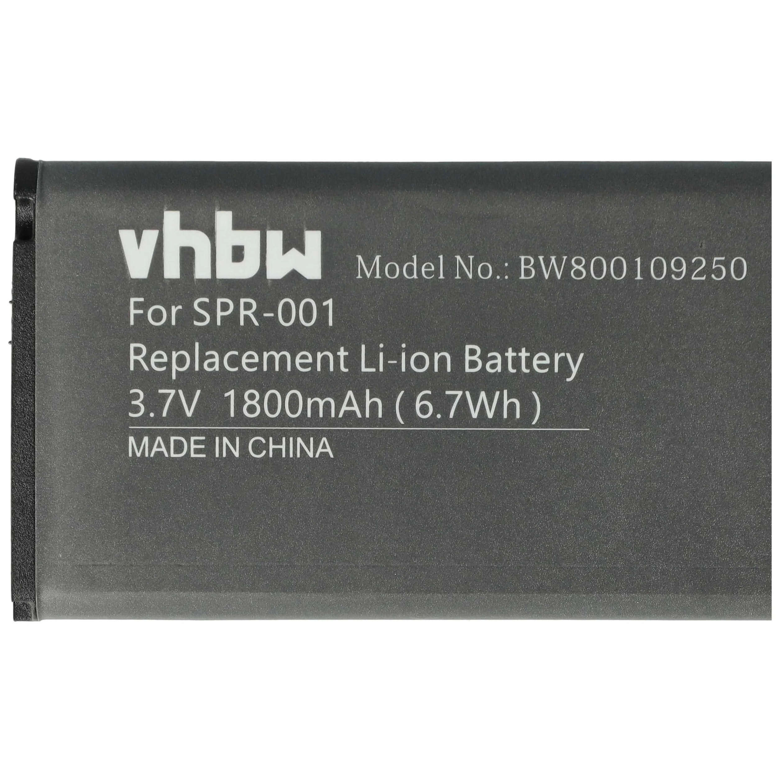 vhbw Bateria kompatybilna z Nintendo 3DS LL, 3DS XL, DS XL 2015, New 3DS XL zamiennik do Nintendo SPR-001, SPR-003, SPR-A-BPAA-CO konsoli do gier (1800 mAh, 3,7 V, litowo-jonowa)