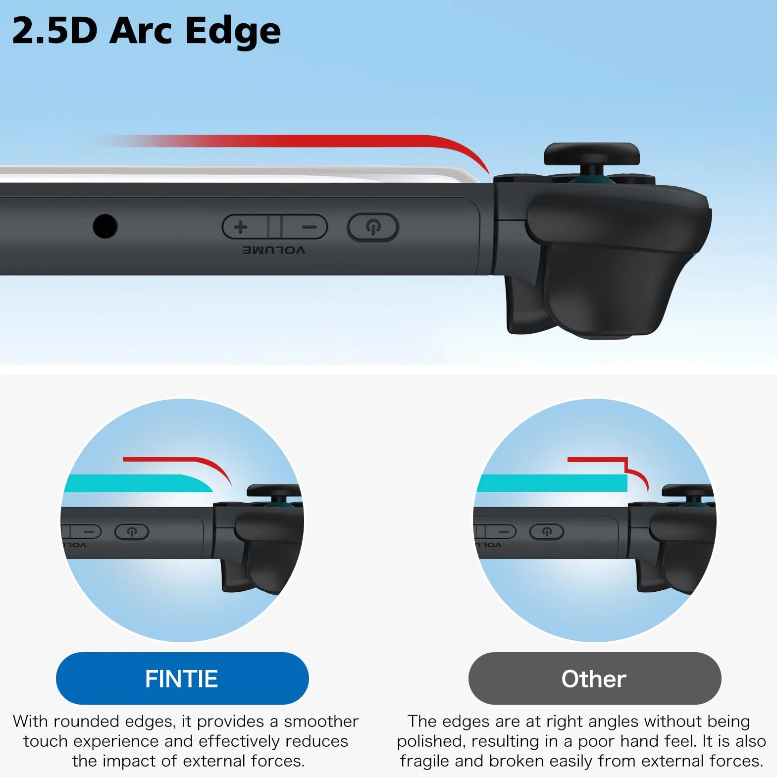 FINTIE 2 sztuki folii ochronnej do Nintendo Switch 2 (2025), przezroczysta HD twardość 9H, odporna na zarysowania, folia ochronna na wyświetlacz, folia ochronna na wyświetlacz, do Switch 2025 ekran