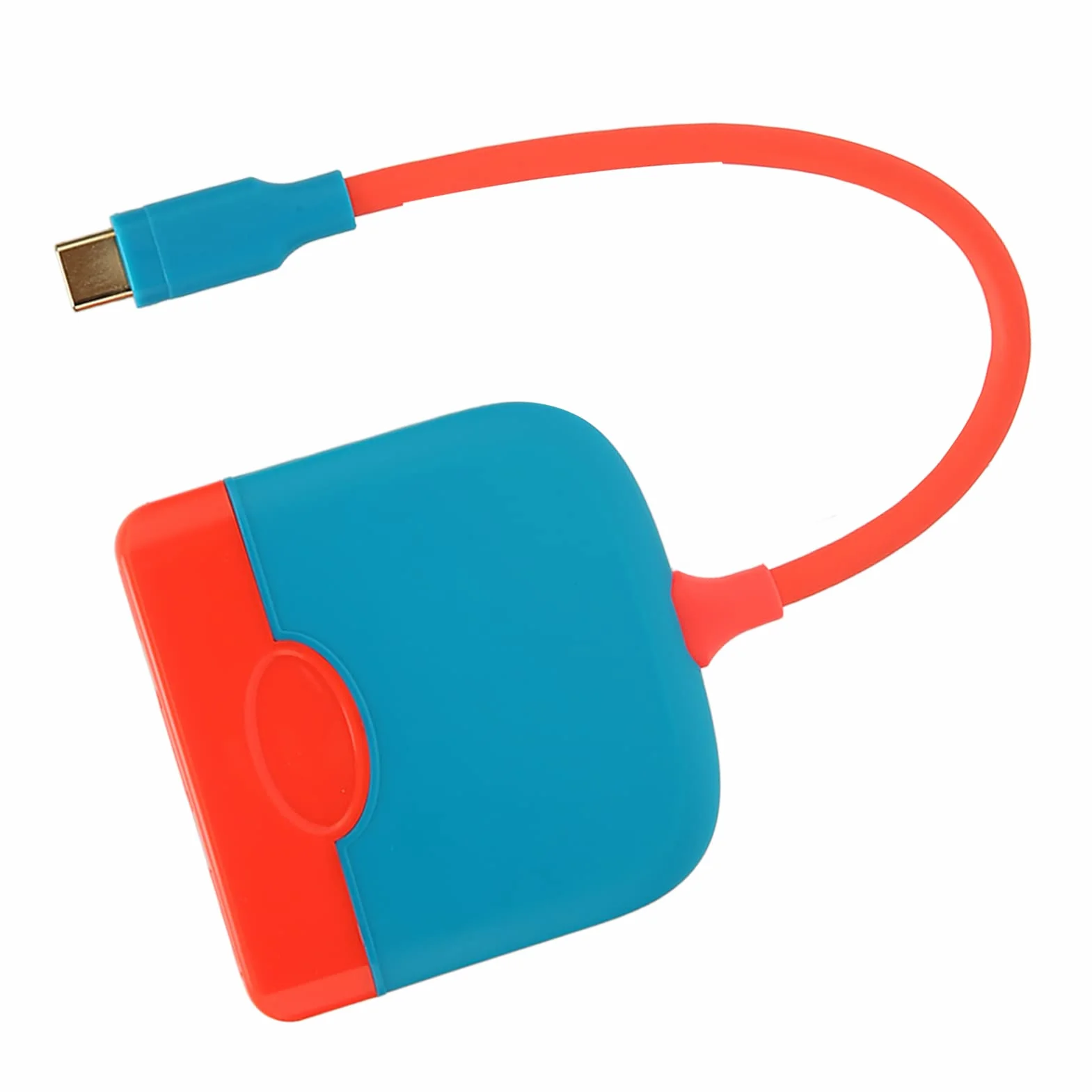 Przenośna Stacja Dokująca z Interfejsem Multimedialnym 4K HD do Przełącznika, Stacja Dokująca 3 w 1 USB3.0 PD z Szybkim ładowaniem, Lekka dla Graczy i Entuzjastów Filmów