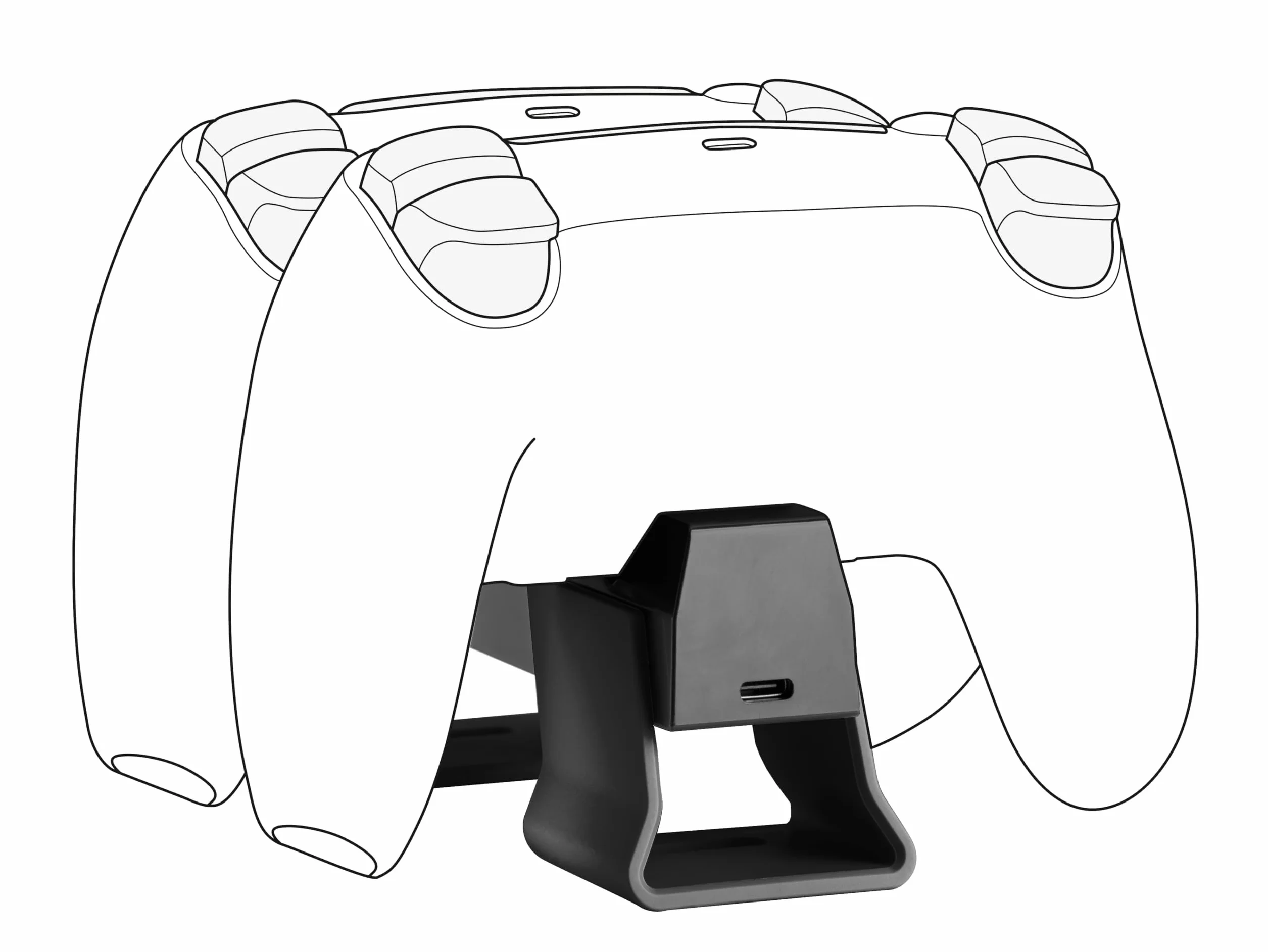 Speedlink Ładowarka USB TWINDOCK - stacja ładująca do kontrolerów PS5, do dwóch oryginalnych kontrolerów PS5 jednocześnie, funkcja szybkiego ładowania, kompatybilna z DualSense, czarna